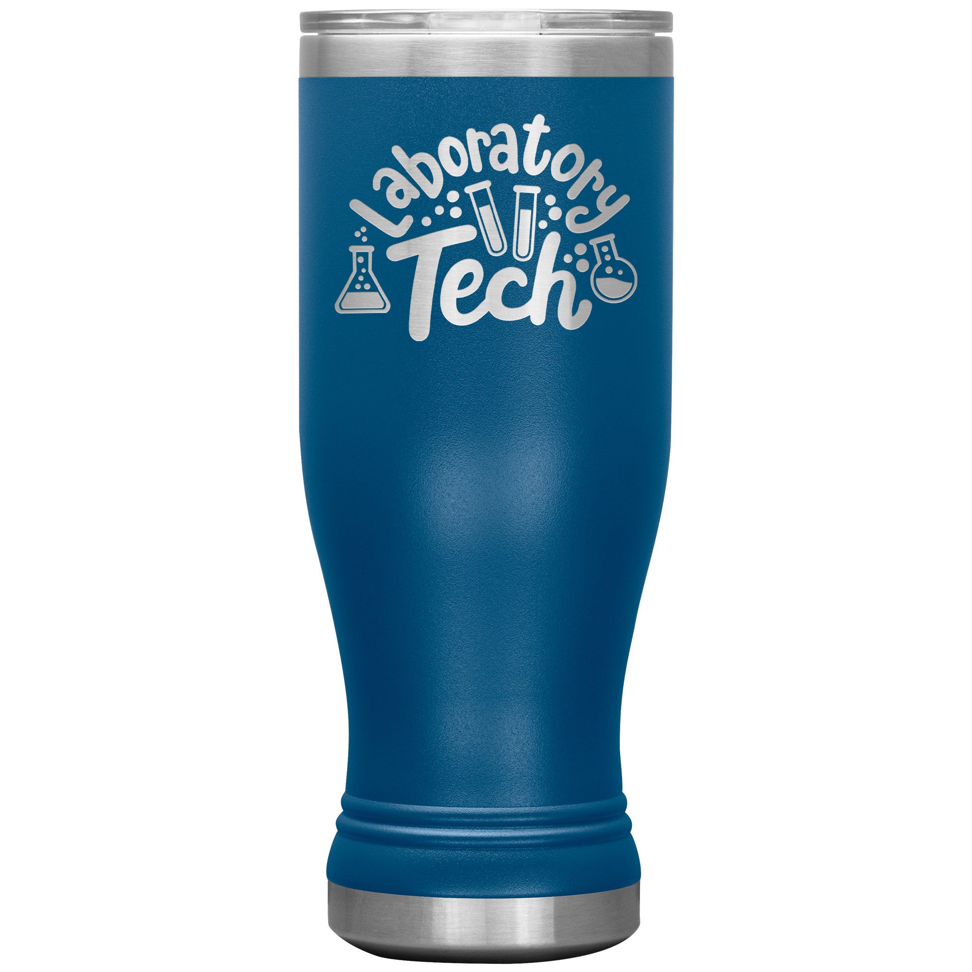 20 oz BOHO Insulated Tumbler - Laboratory Tech with Lab Vials Design - Sip in Scientific Style!