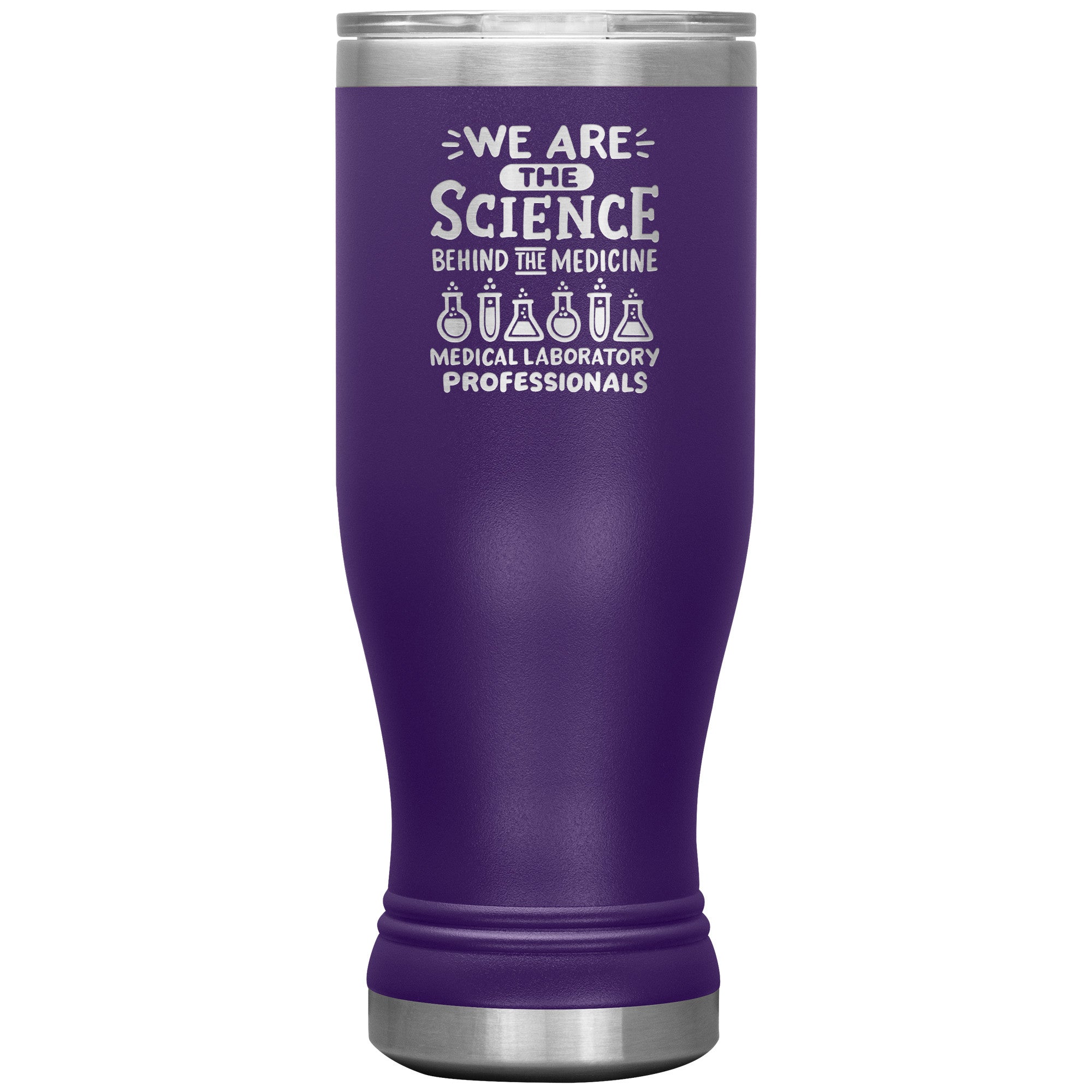 20 oz BOHO Insulated Tumbler - Medical Laboratory Professionals: The Science Behind the Medicine - Celebrate Your Contribution!
