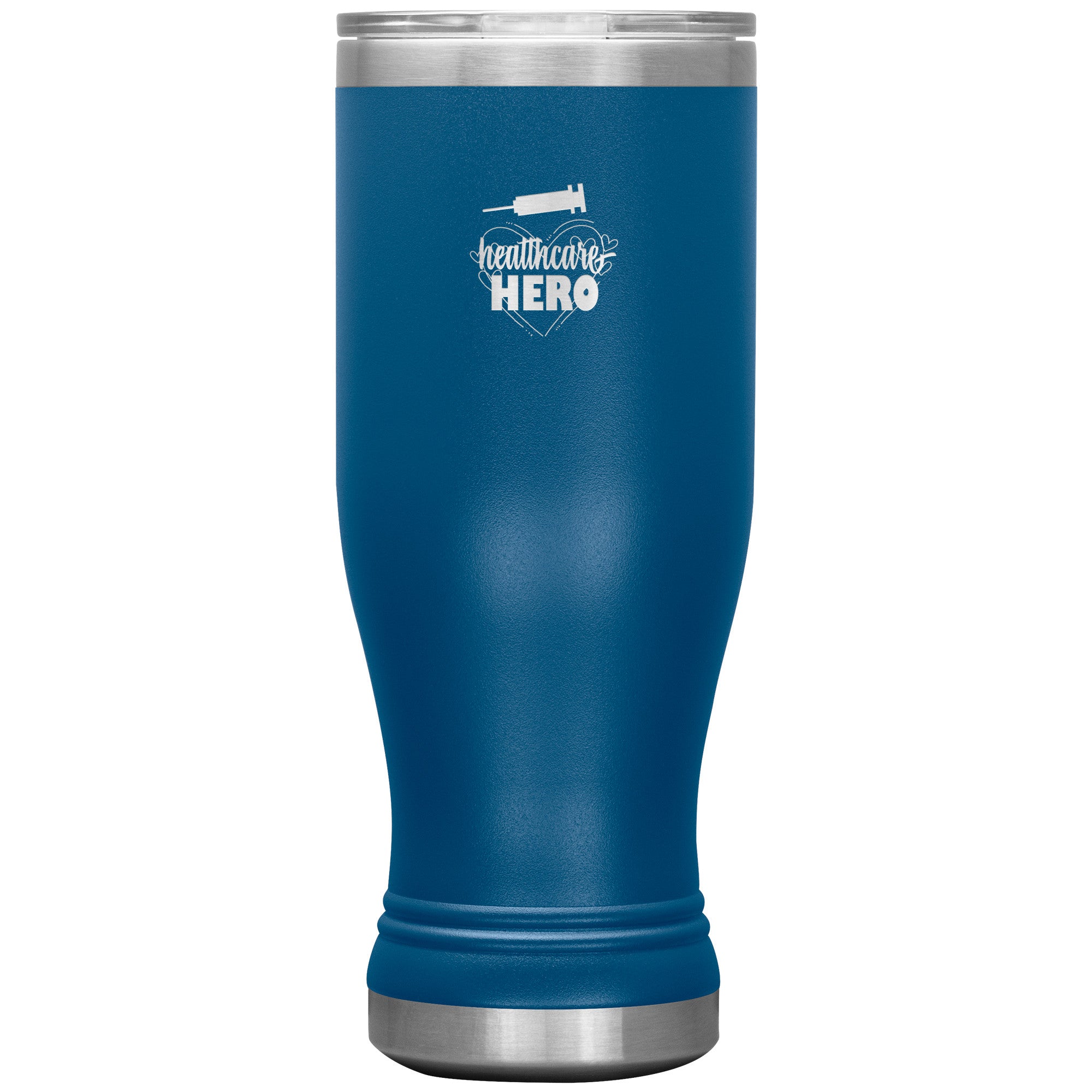 20oz BOHO Insulated Tumbler with "Healthcare Hero" Needle Design – Perfect for Stylish Hydration