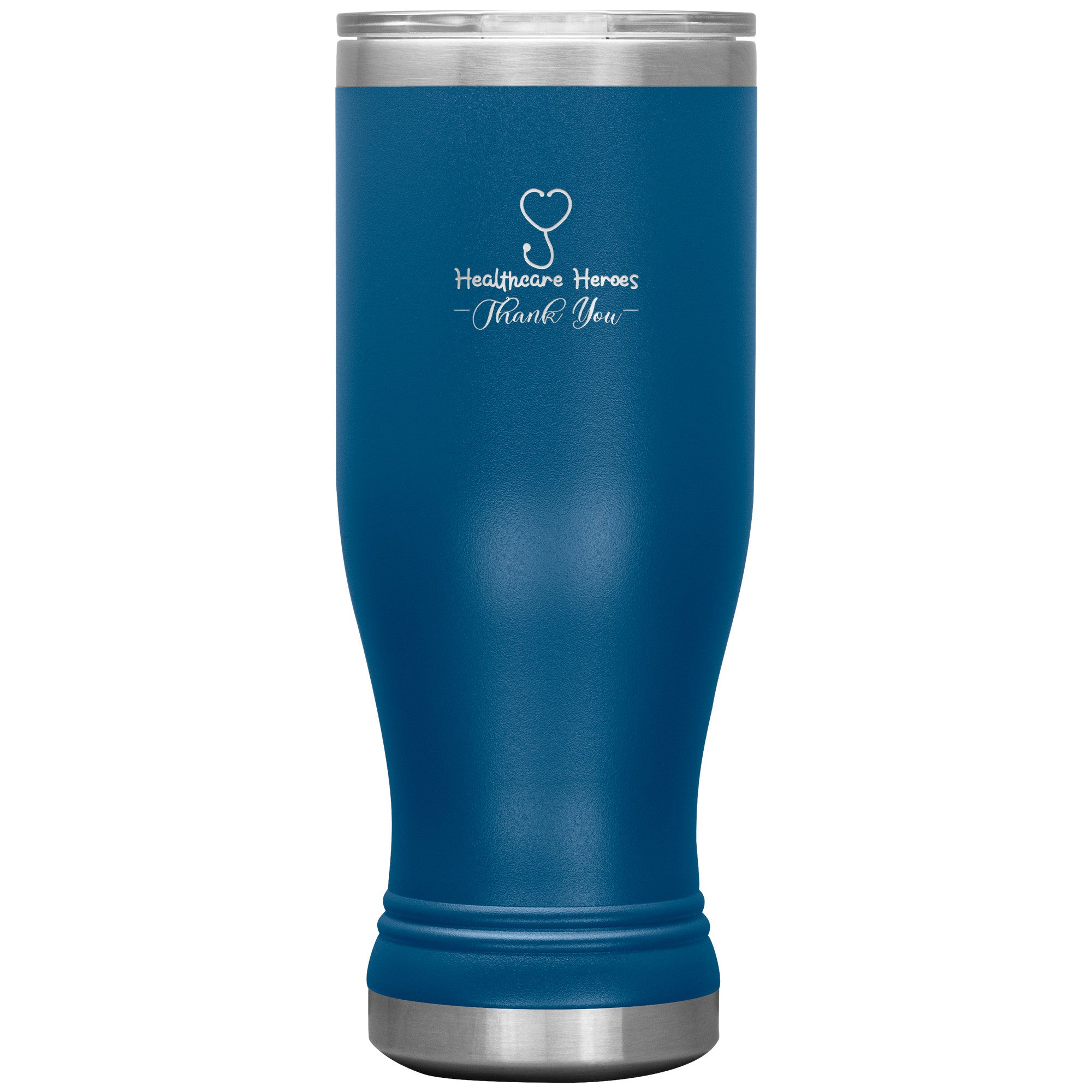 20oz BOHO Insulated Tumbler with "Healthcare Heroes" Design – Celebrate and Support Your Healthcare Professionals