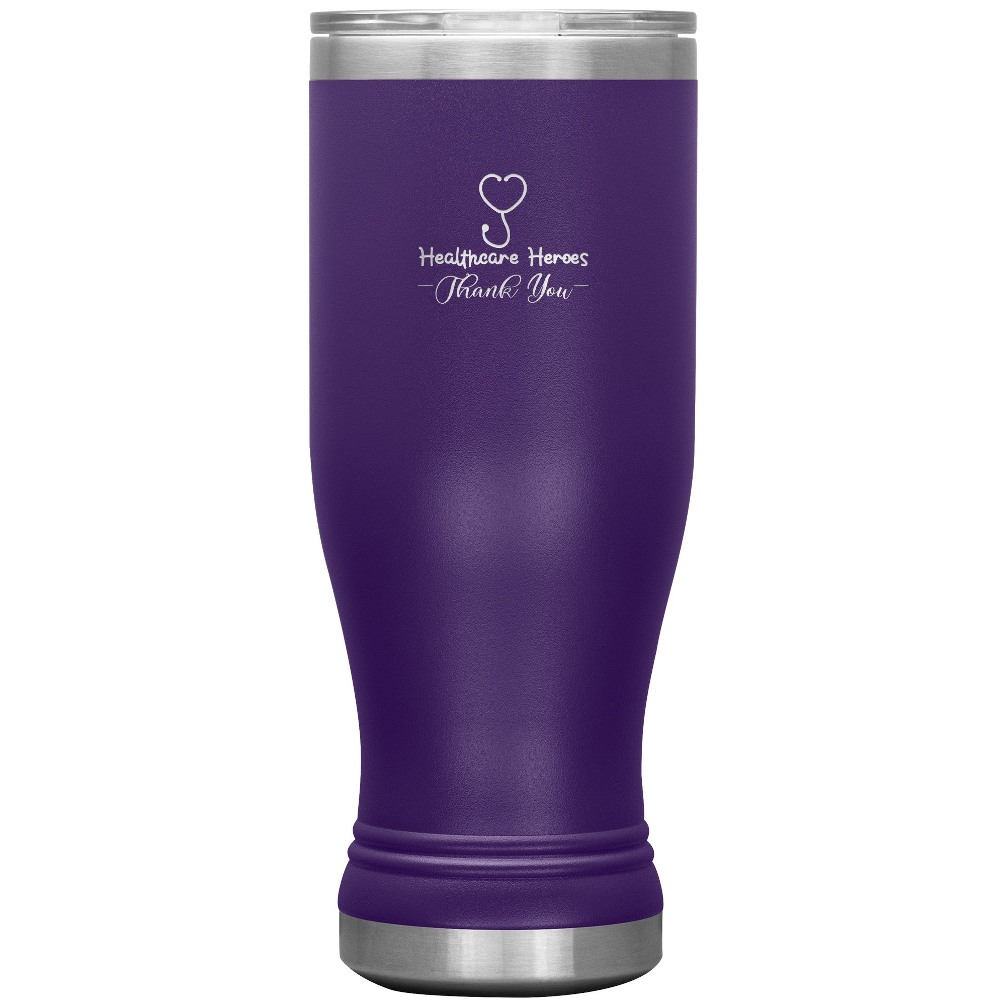 20oz BOHO Insulated Tumbler with "Healthcare Heroes" Design – Celebrate and Support Your Healthcare Professionals
