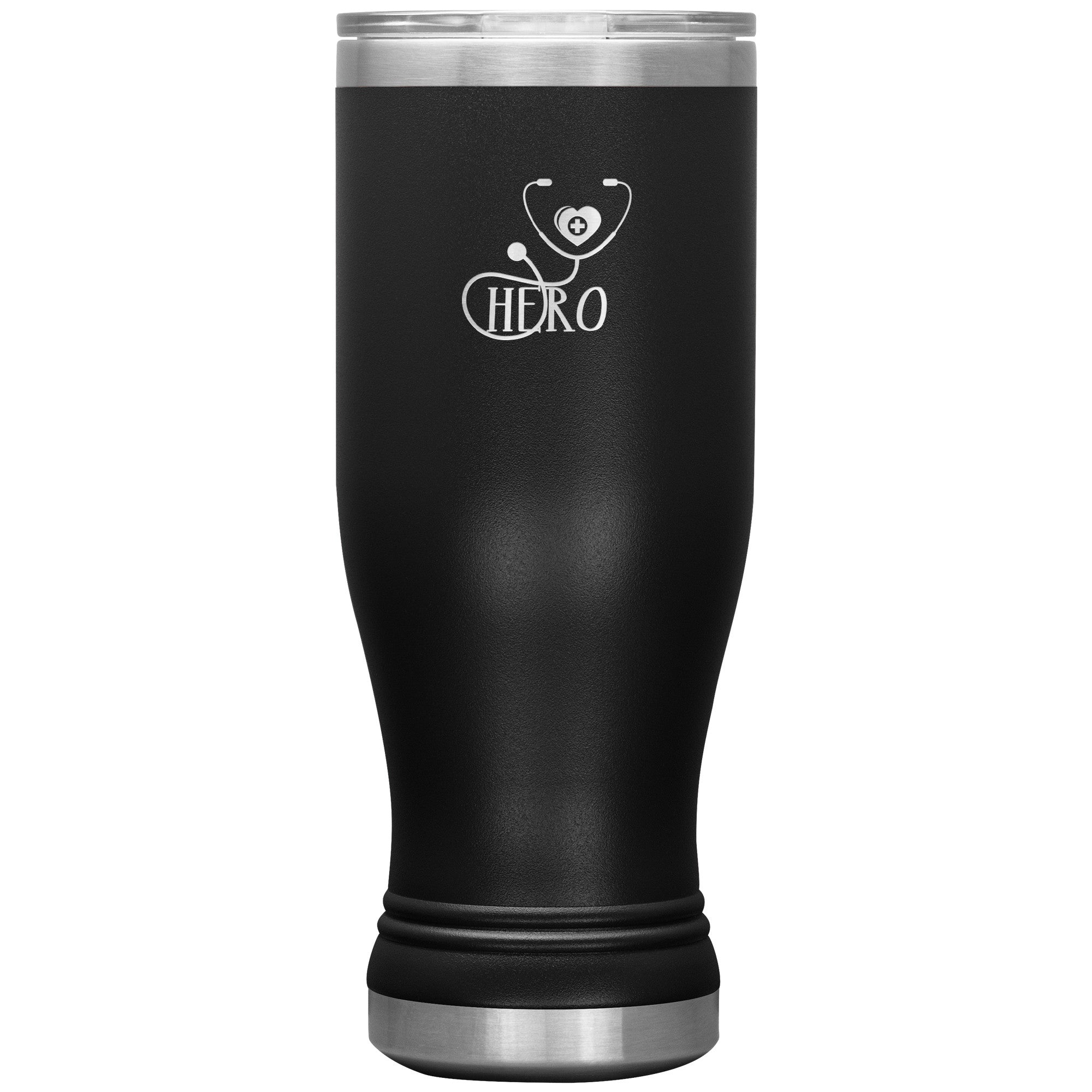 20oz Polar Camel Insulated Tumbler with "Hero Stethoscope" Design – Perfect for Healthcare Professionals