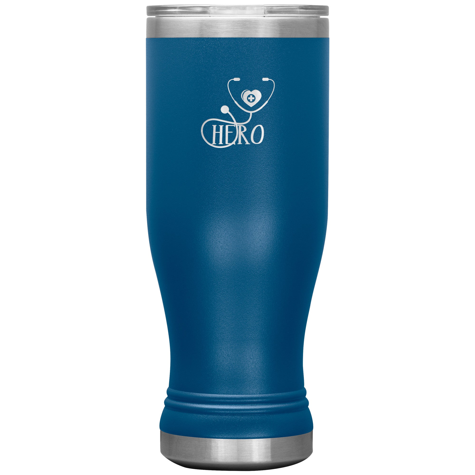 20oz Polar Camel Insulated Tumbler with "Hero Stethoscope" Design – Perfect for Healthcare Professionals