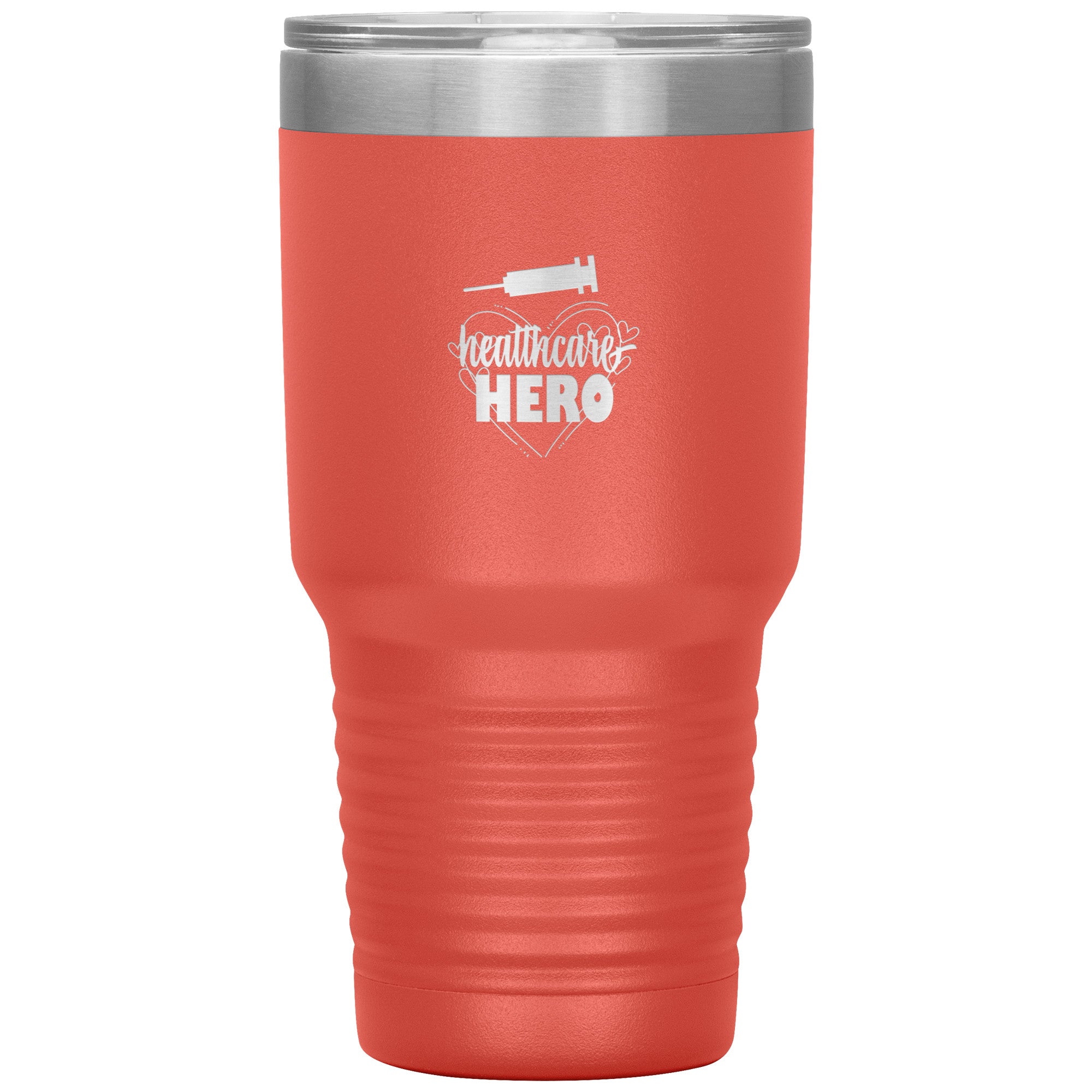30oz Insulated Tumbler - Healthcare Heroes Needle Design