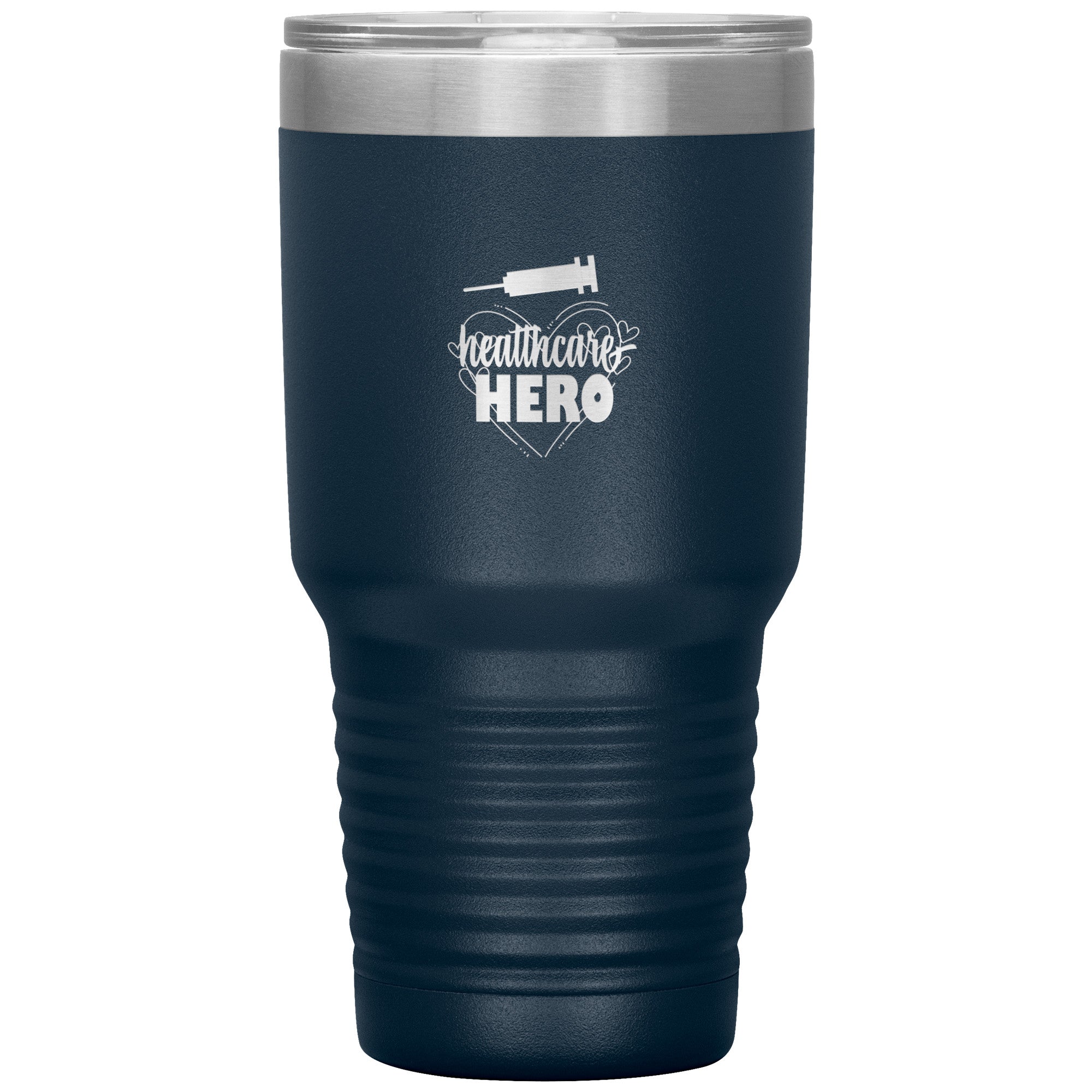 30oz Insulated Tumbler - Healthcare Heroes Needle Design