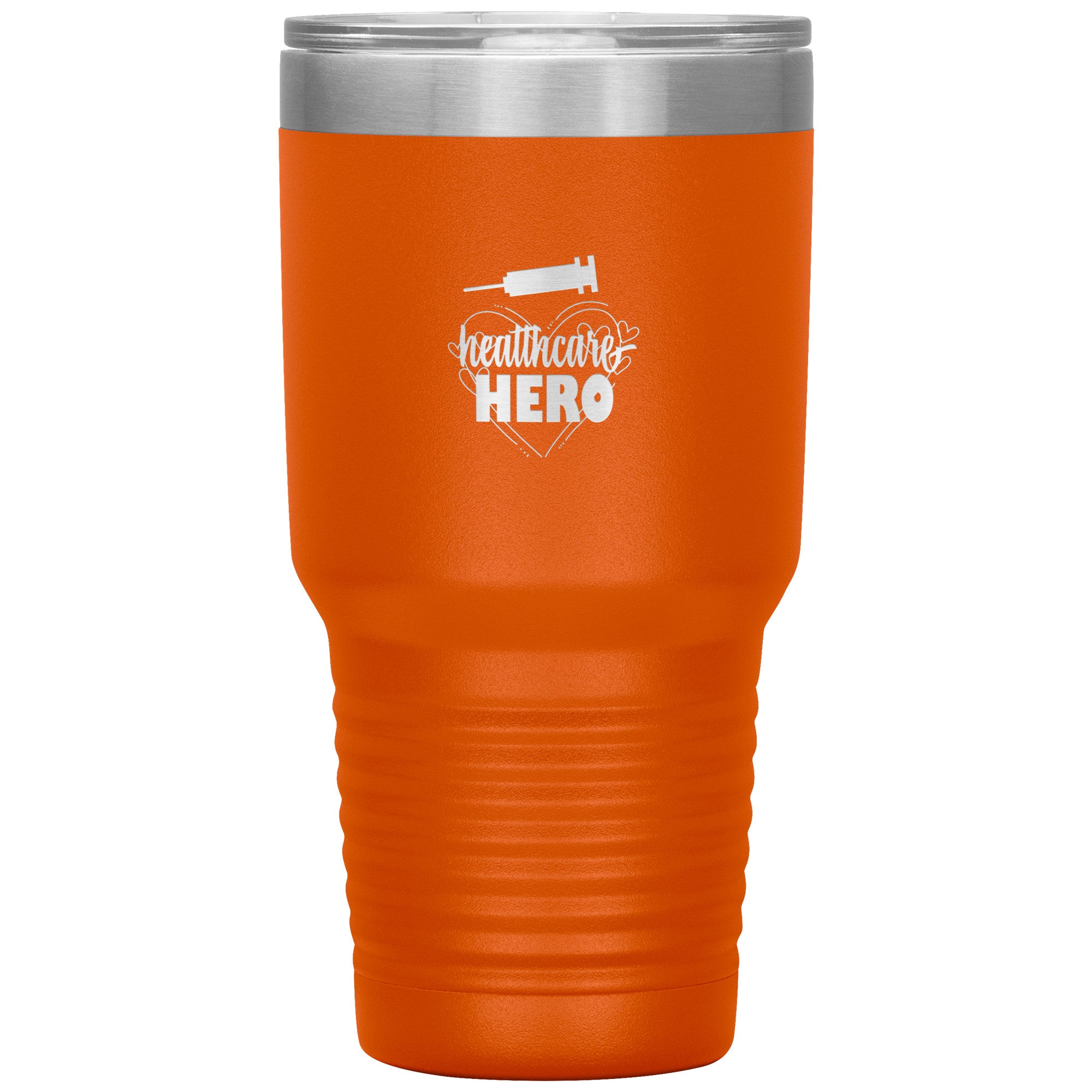30oz Insulated Tumbler - Healthcare Heroes Needle Design