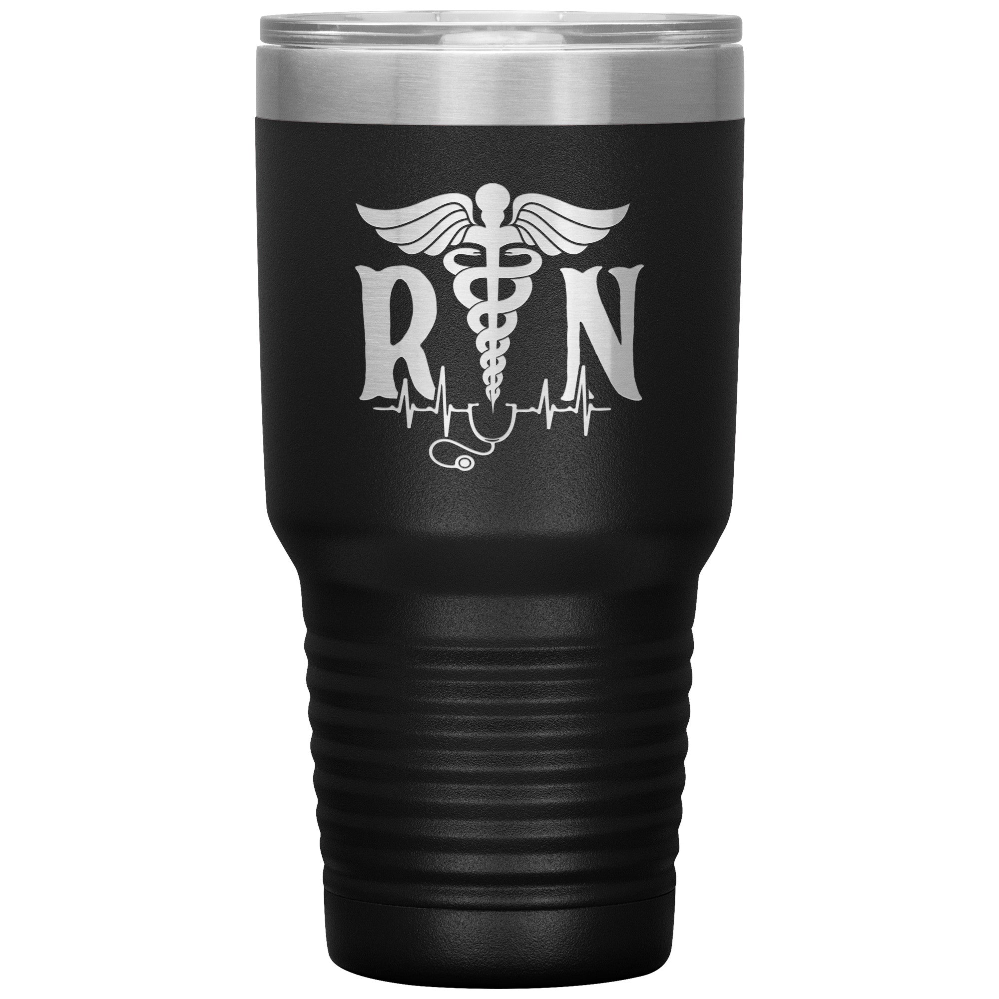 30oz Registered Nurse Skinny Tumbler - Your Stylish Companion for Long Shifts