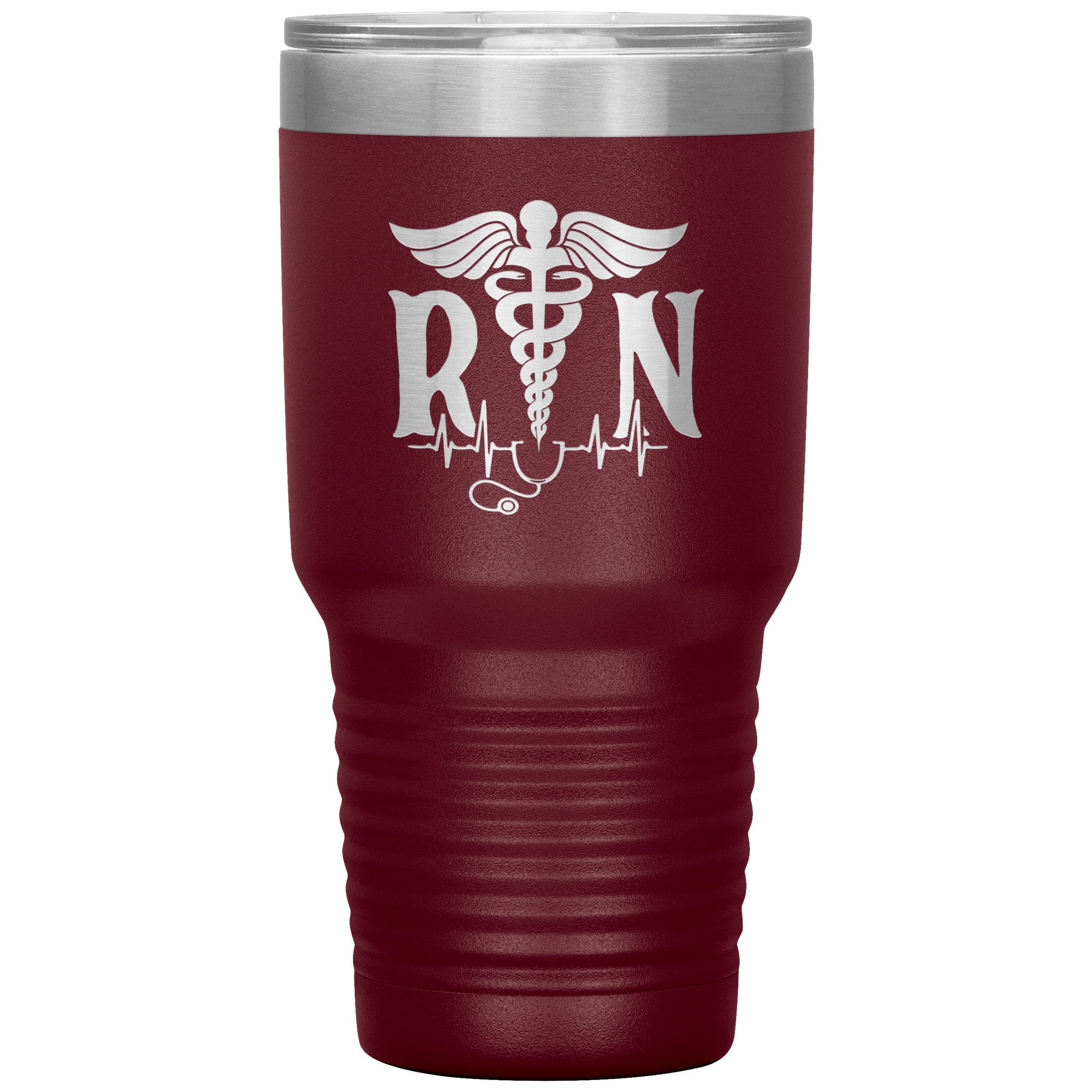 30oz Registered Nurse Skinny Tumbler - Your Stylish Companion for Long Shifts