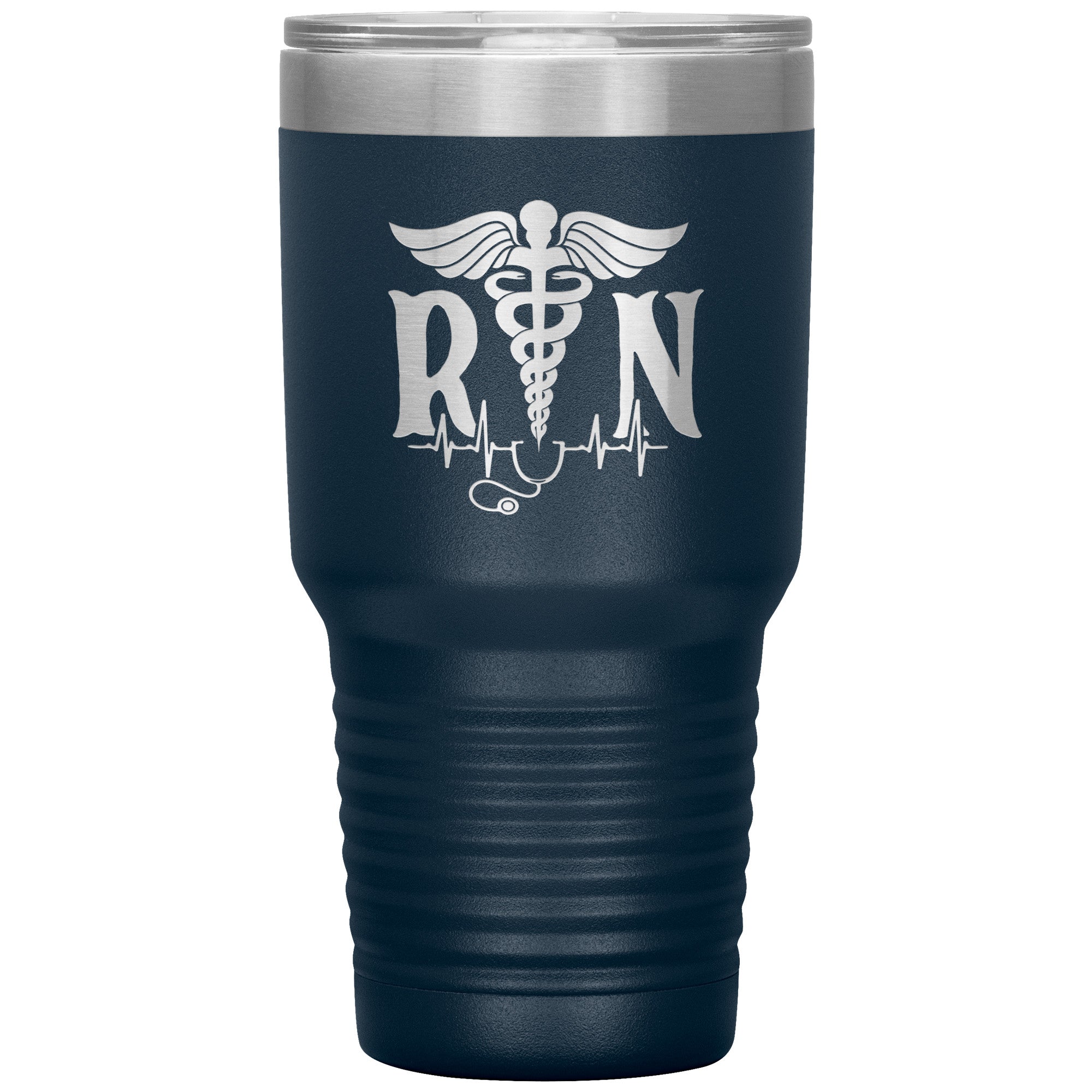 30oz Registered Nurse Skinny Tumbler - Your Stylish Companion for Long Shifts