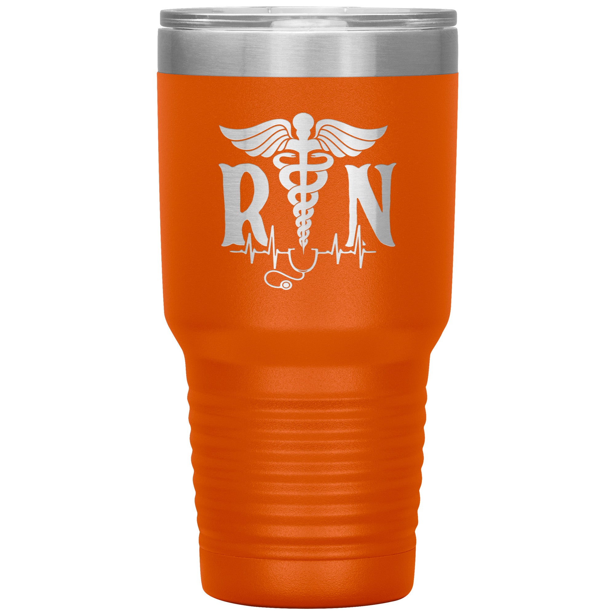 30oz Registered Nurse Skinny Tumbler - Your Stylish Companion for Long Shifts