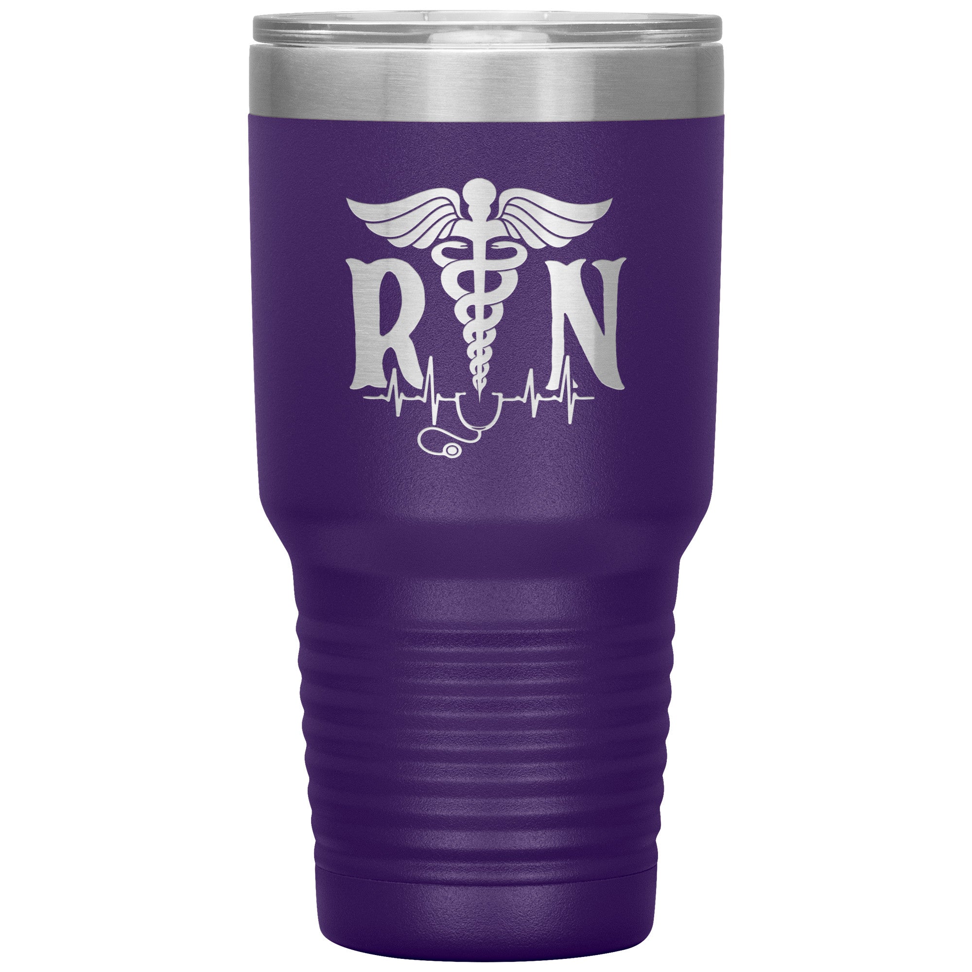 30oz Registered Nurse Skinny Tumbler - Your Stylish Companion for Long Shifts