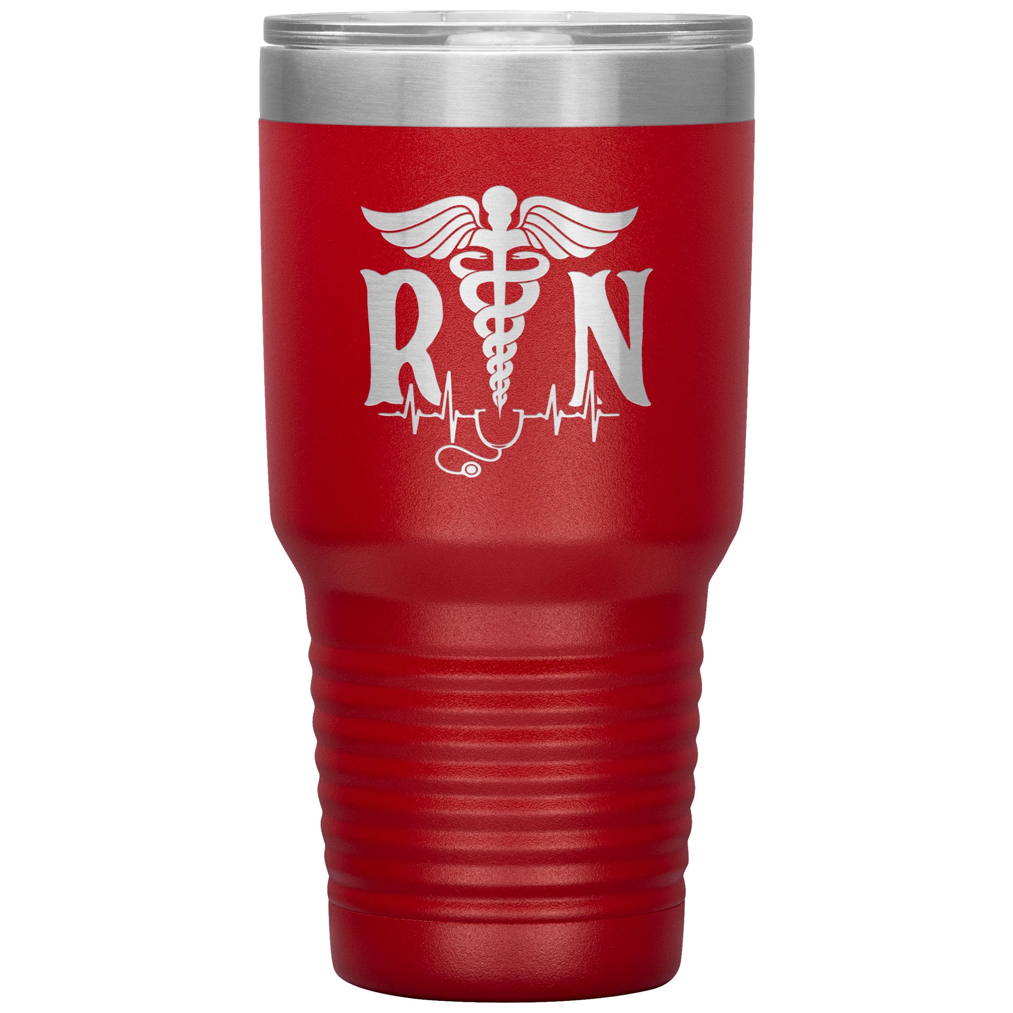 30oz Registered Nurse Skinny Tumbler - Your Stylish Companion for Long Shifts