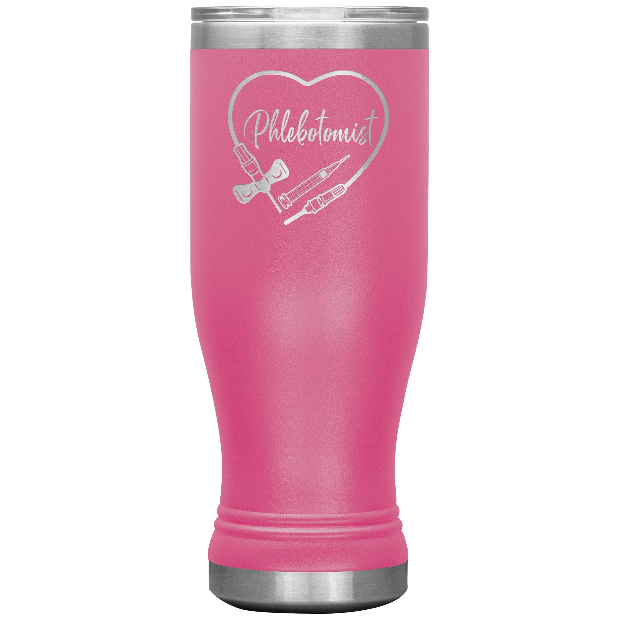 BOHO Phlebotomist Heart 20 oz Insulated Tumbler - Medical Themed Drinkware