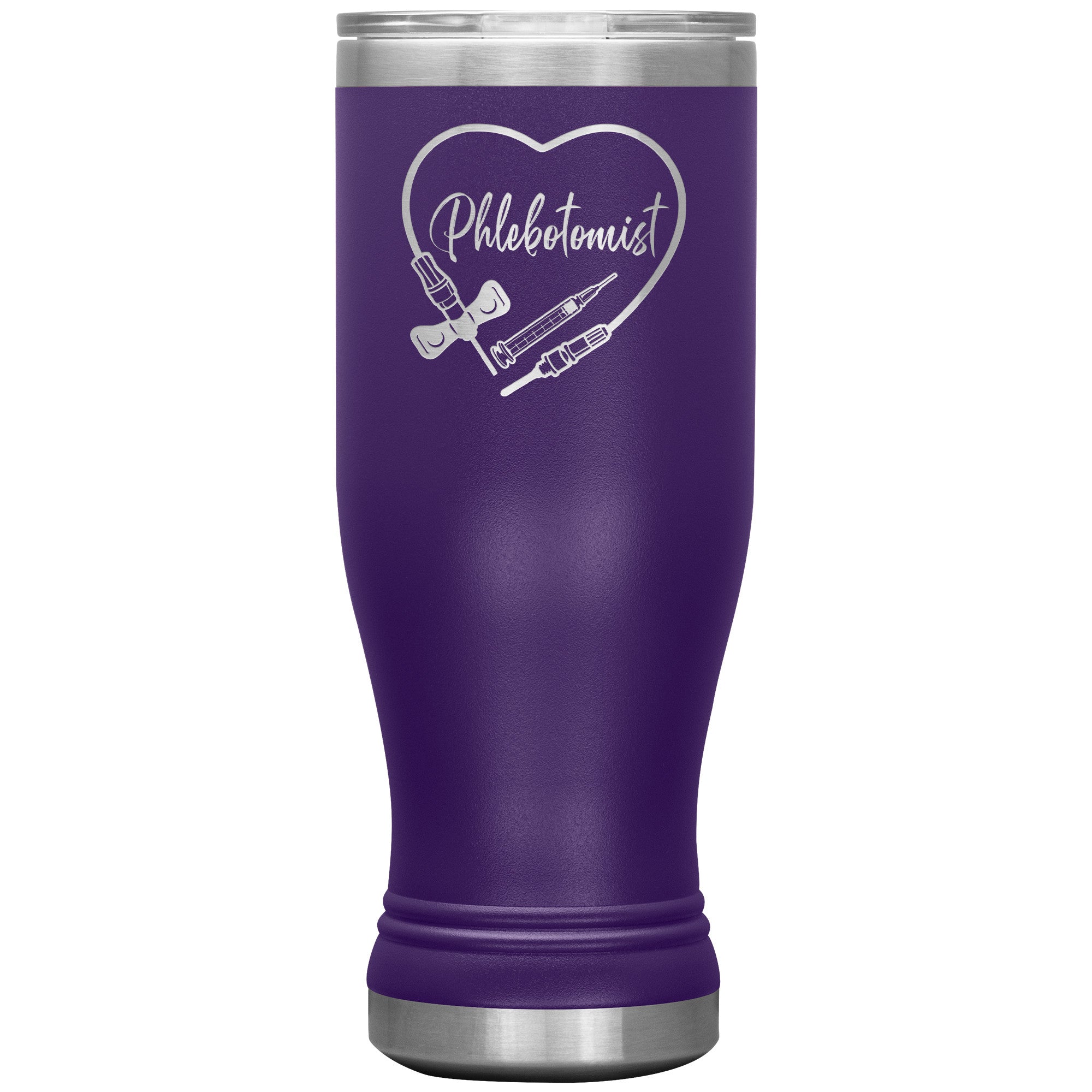 BOHO Phlebotomist Heart 20 oz Insulated Tumbler - Medical Themed Drinkware