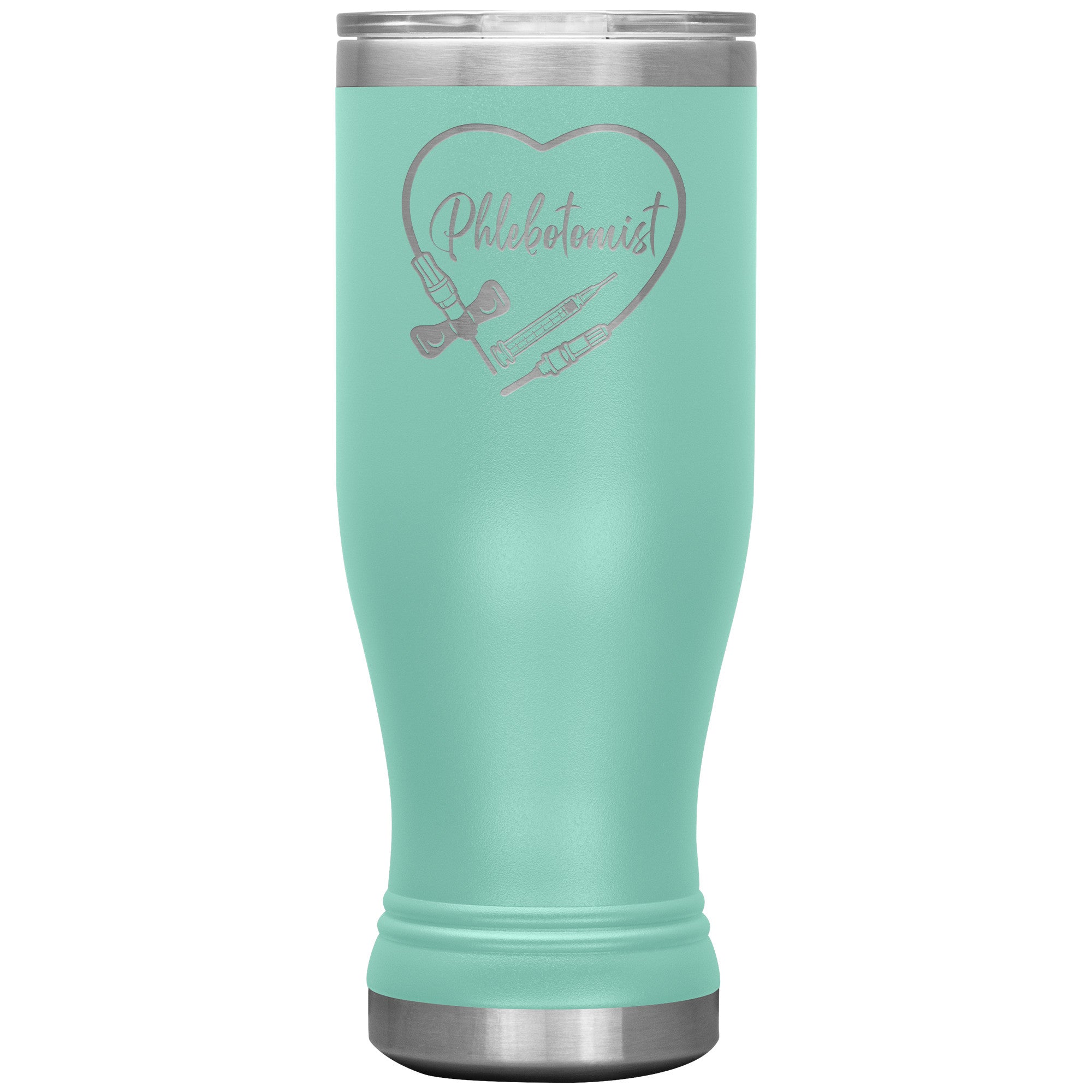 BOHO Phlebotomist Heart 20 oz Insulated Tumbler - Medical Themed Drinkware