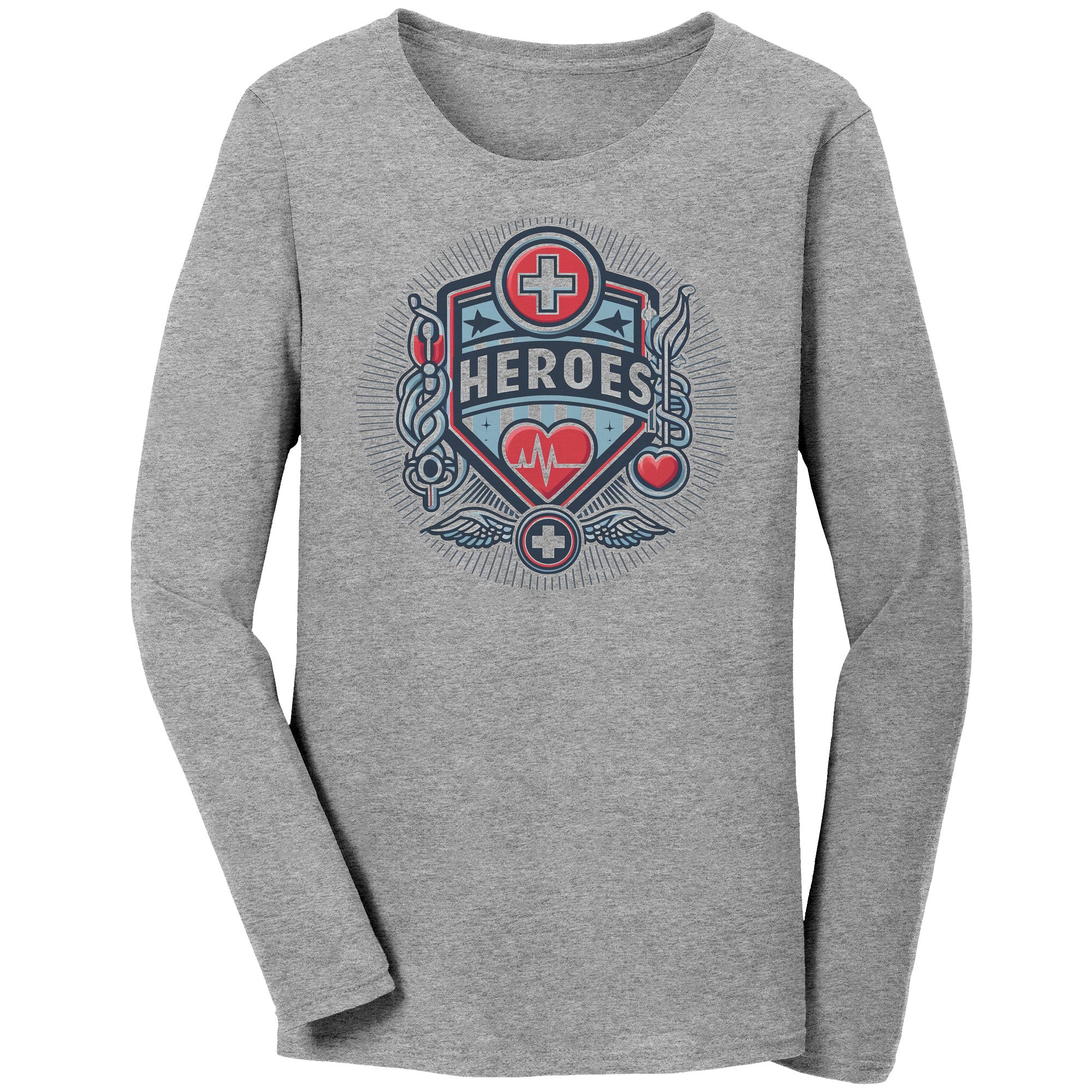 Bella Long Sleeve Shirt - Heroes Edition with Medical Symbols