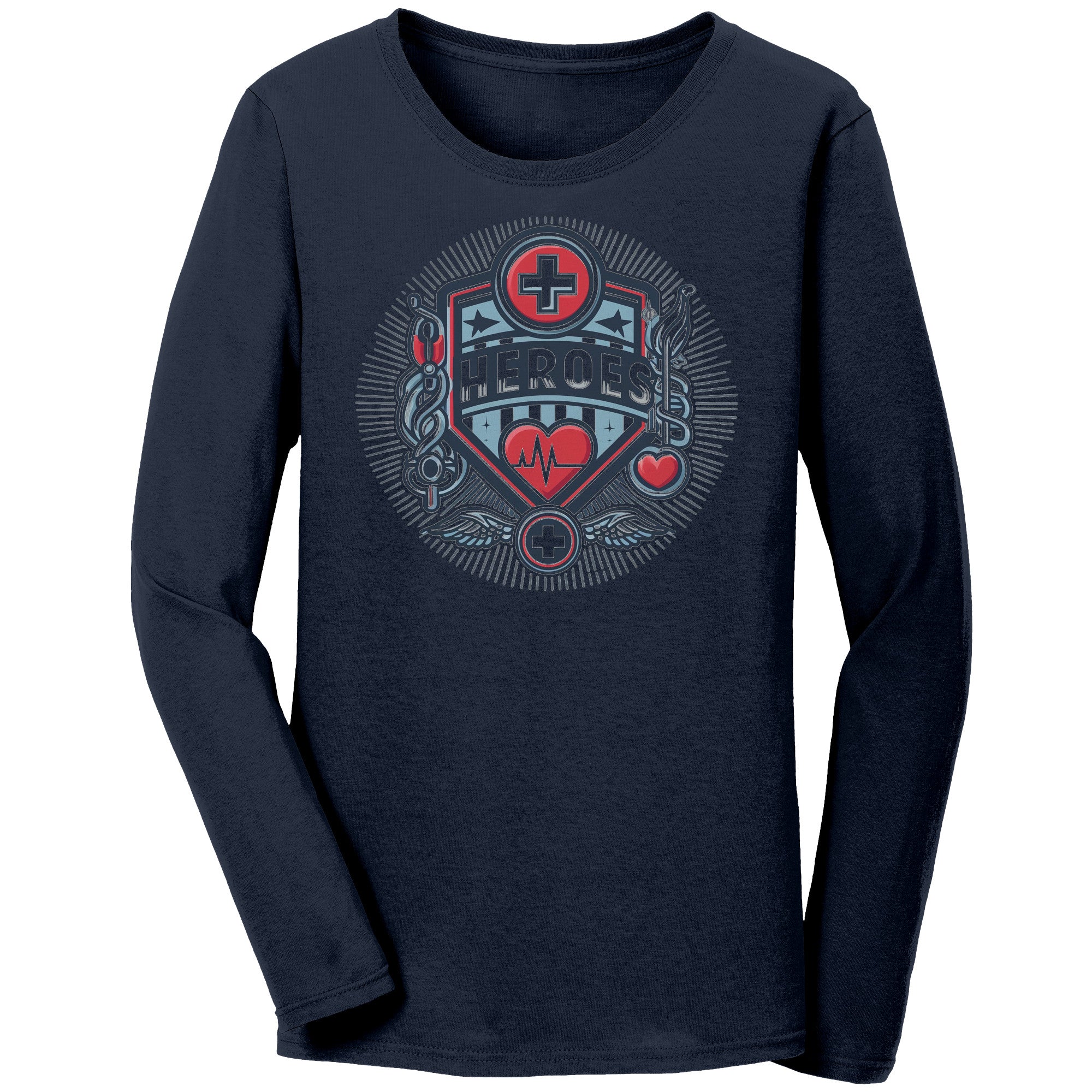 Bella Long Sleeve Shirt - Heroes Edition with Medical Symbols
