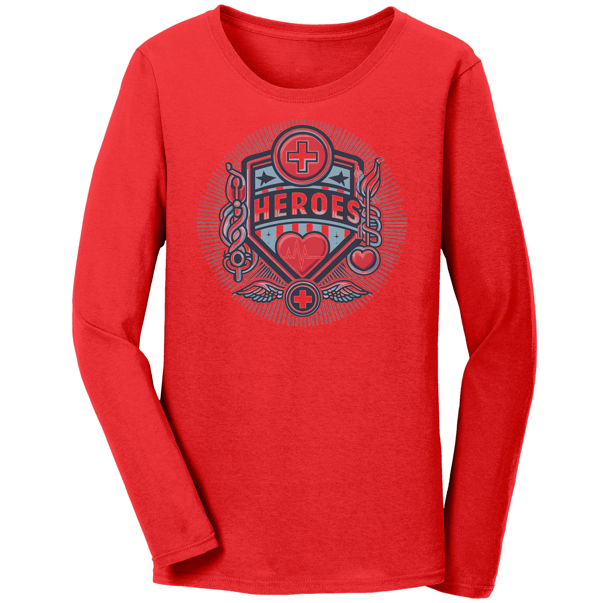 Bella Long Sleeve Shirt - Heroes Edition with Medical Symbols