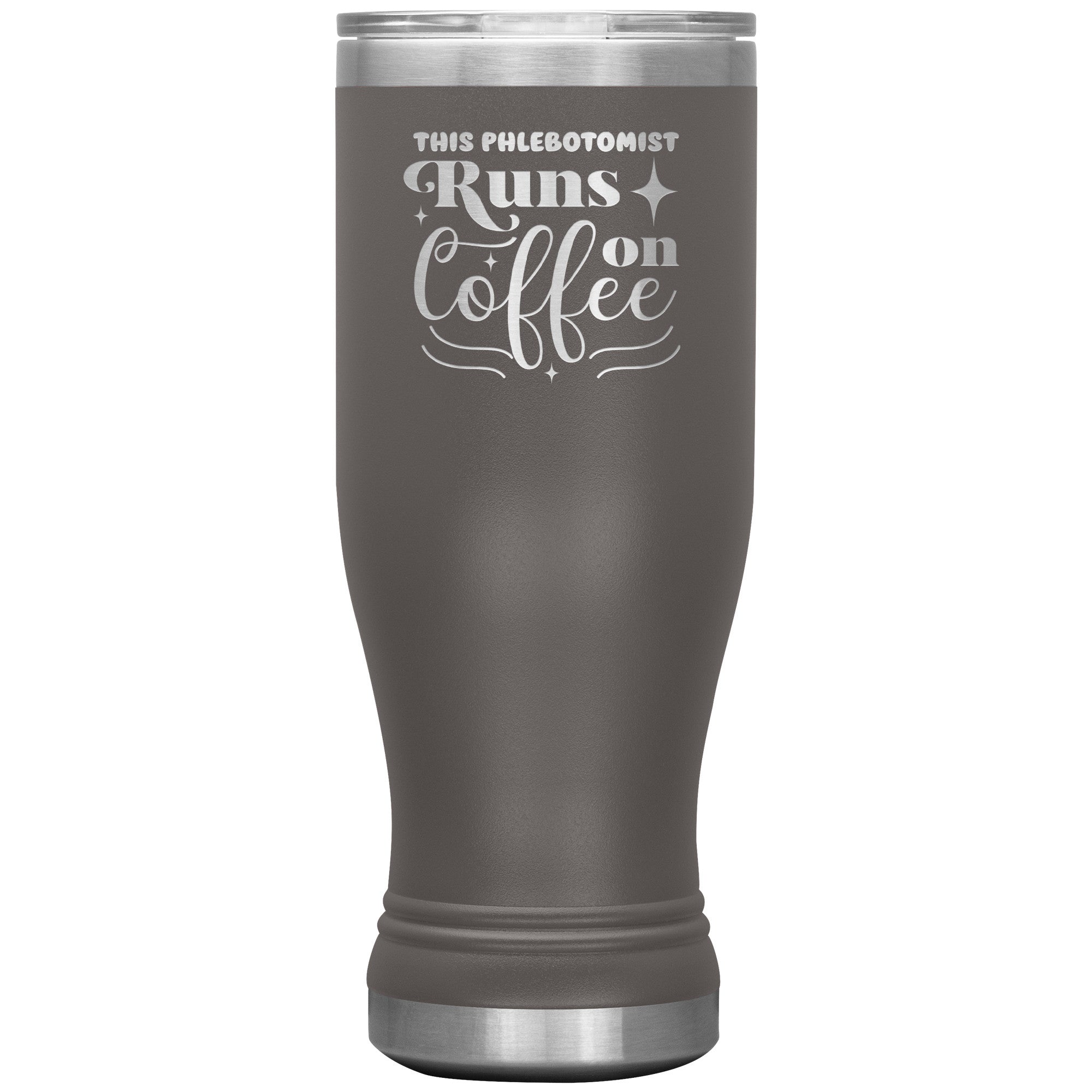 Boho Bliss: The 'This Phlebotomist Runs on Coffee' 20oz Insulated Tumbler