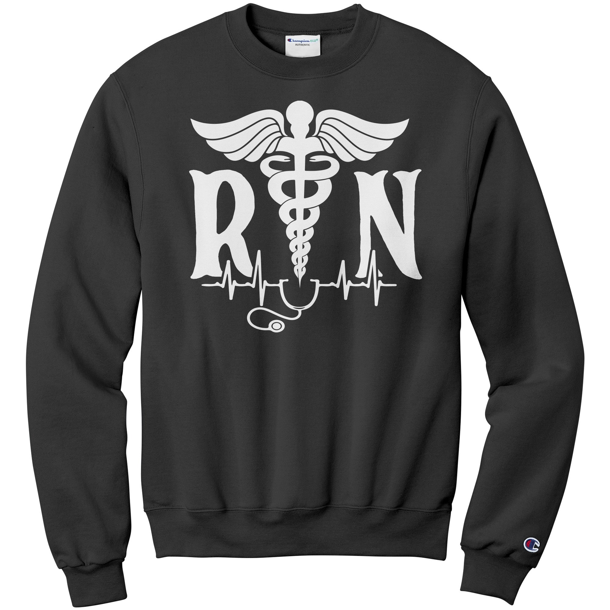 Champion RN Comfort Hoodie - Ultimate Blend of Style & Functionality for Nurses