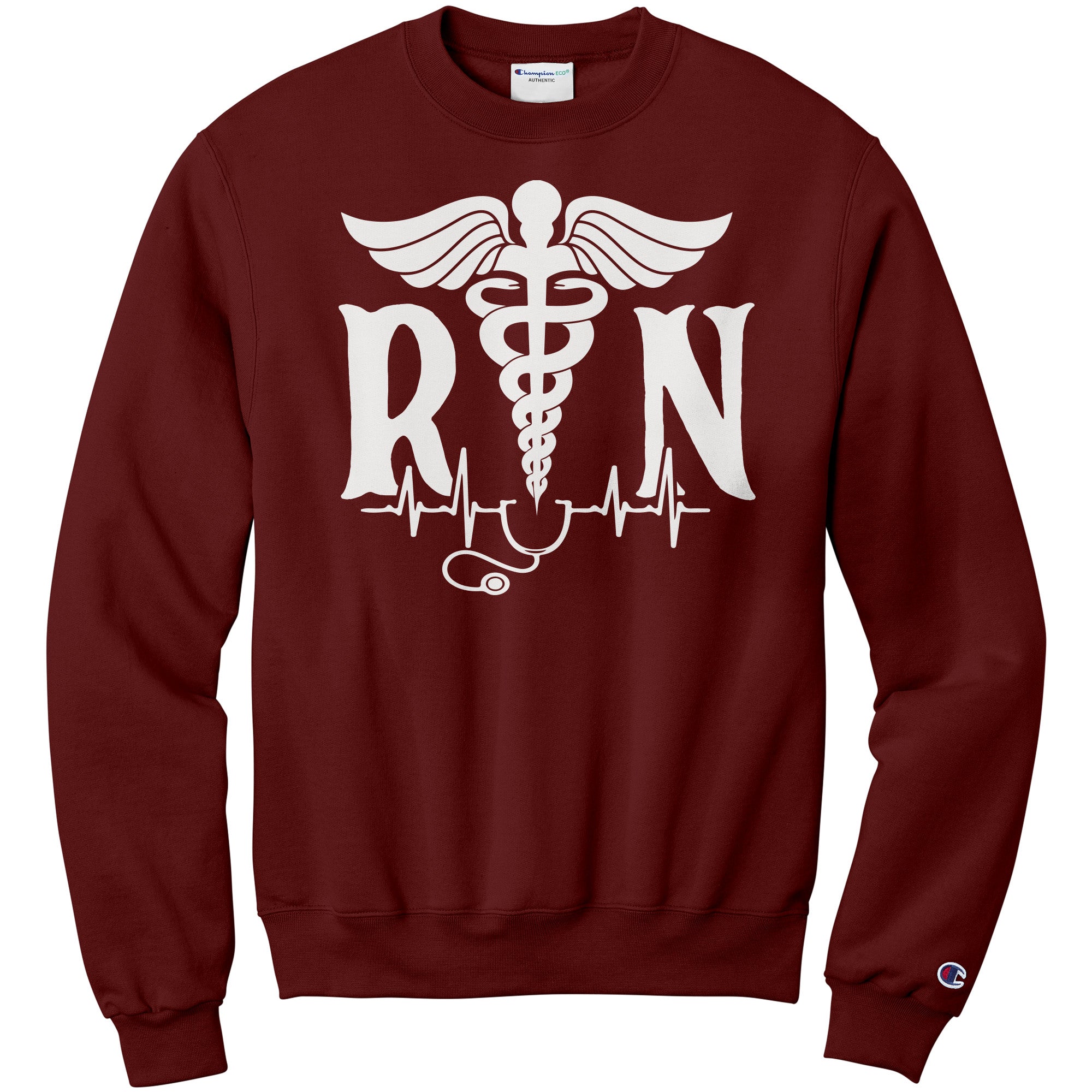 Champion RN Comfort Hoodie - Ultimate Blend of Style & Functionality for Nurses