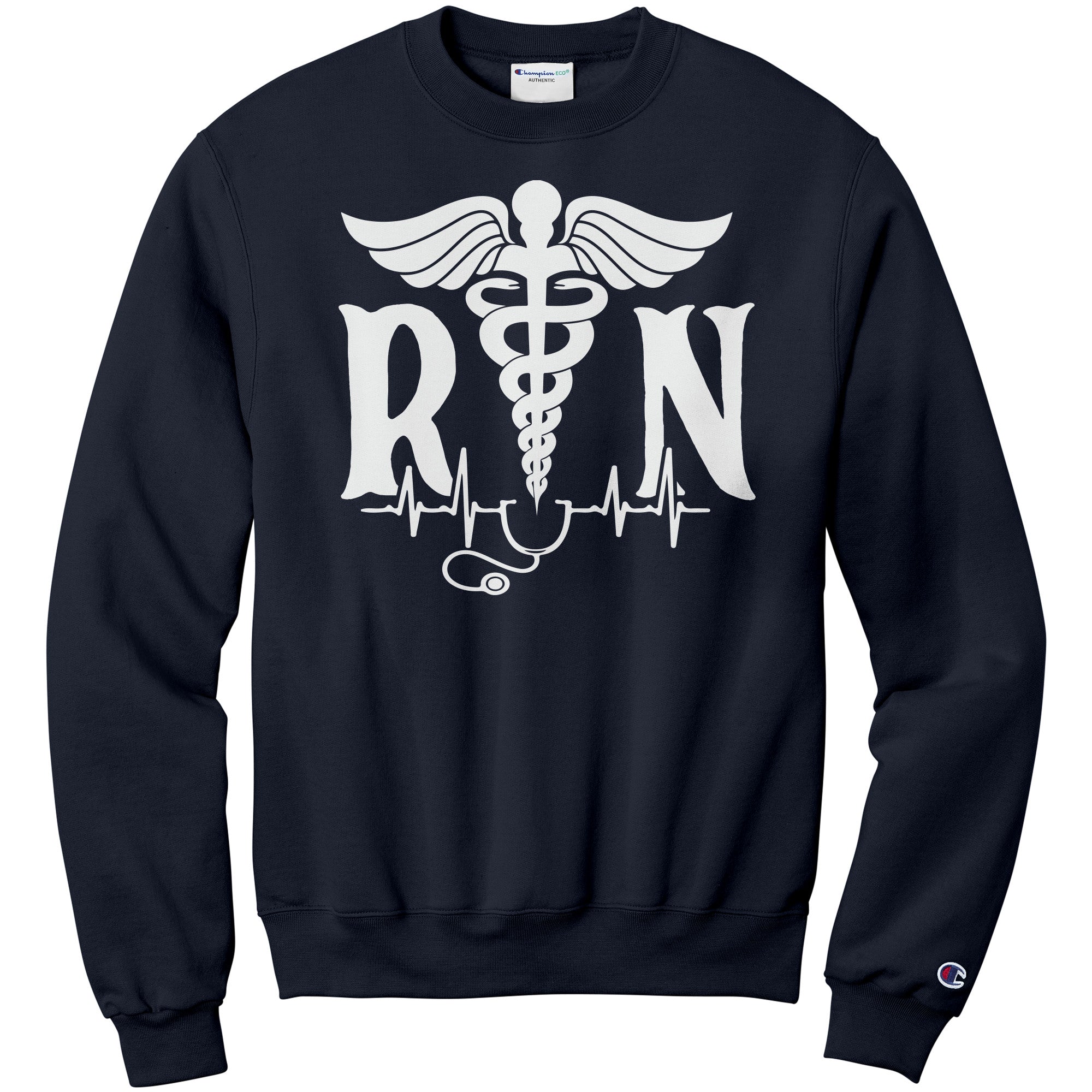 Champion RN Comfort Hoodie - Ultimate Blend of Style & Functionality for Nurses