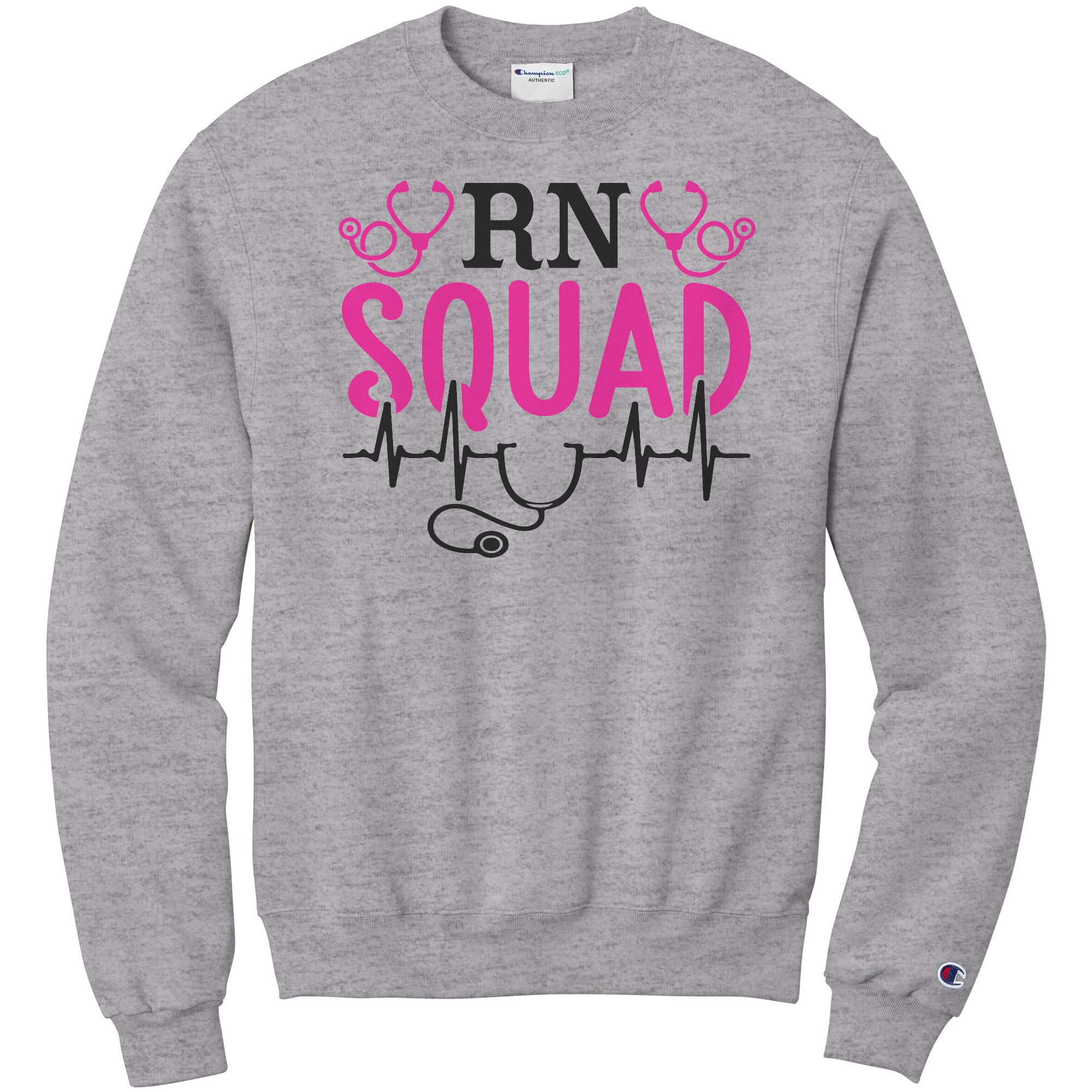 Champion RN Squad Sweatshirt - Durable, Comfortable, and Professionally Styled