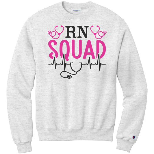 Champion RN Squad Sweatshirt - Durable, Comfortable, and Professionally Styled