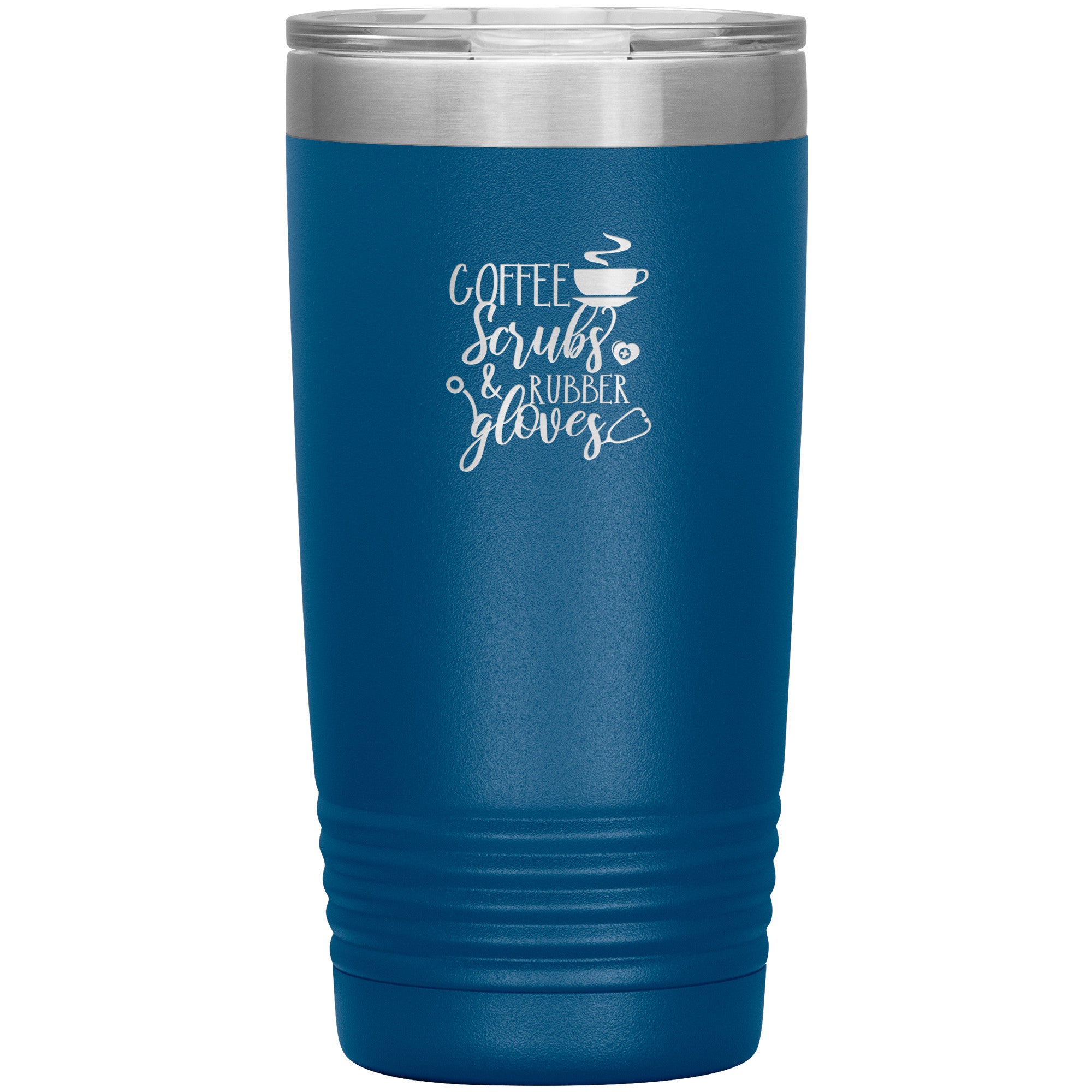 Coffee Scrubs Rubber Gloves 20oz Polar Camel Insulated Tumbler - Perfect for Busy Healthcare Professionals