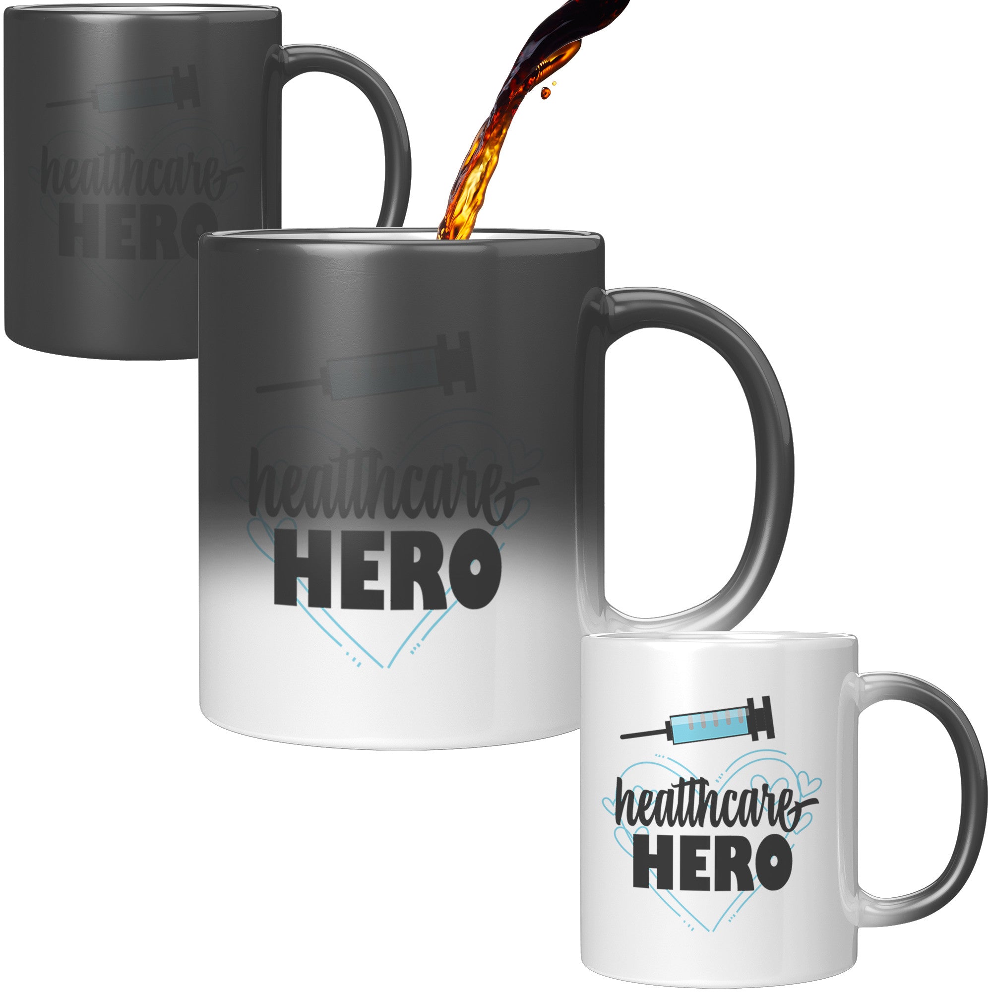 Color-Changing Magic Mug – Healthcare Hero Needle Design, 11oz