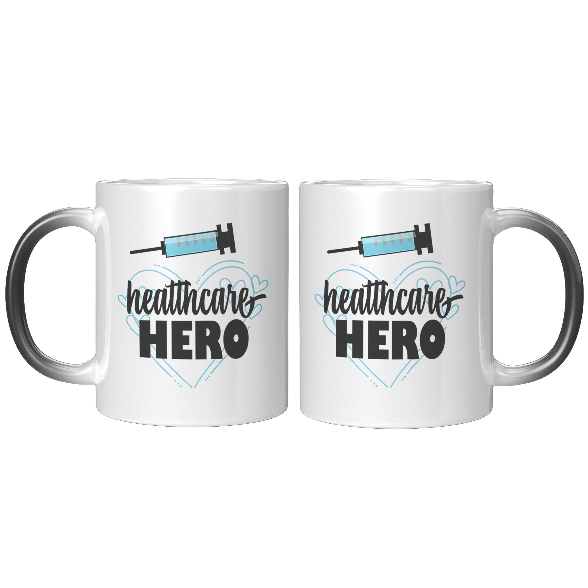 Color-Changing Magic Mug – Healthcare Hero Needle Design, 11oz