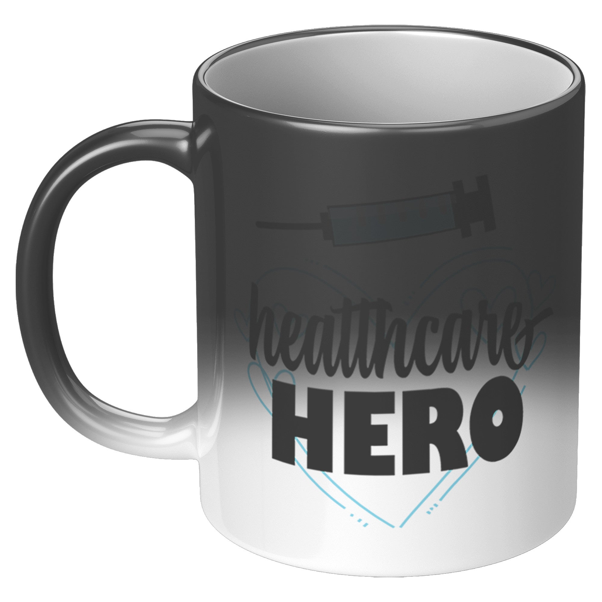 Color-Changing Magic Mug – Healthcare Hero Needle Design, 11oz