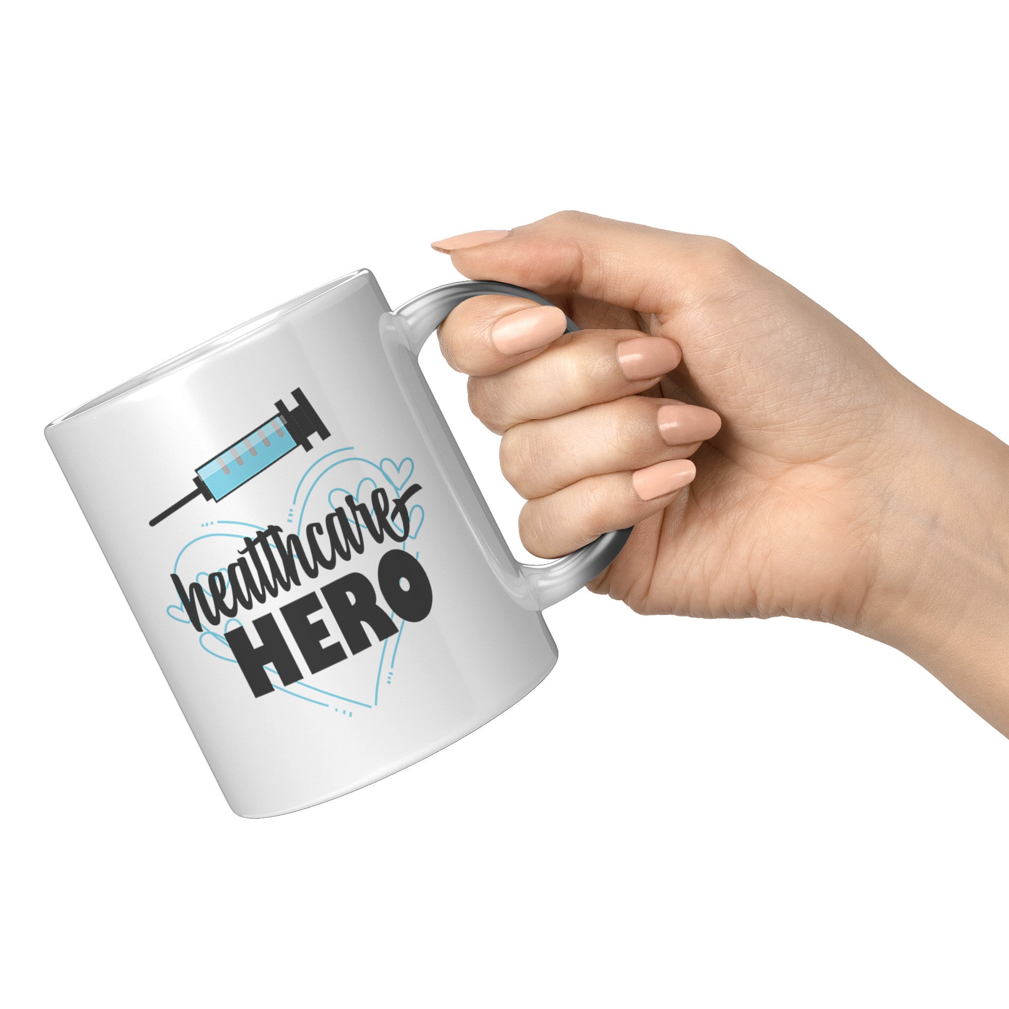 Color-Changing Magic Mug – Healthcare Hero Needle Design, 11oz