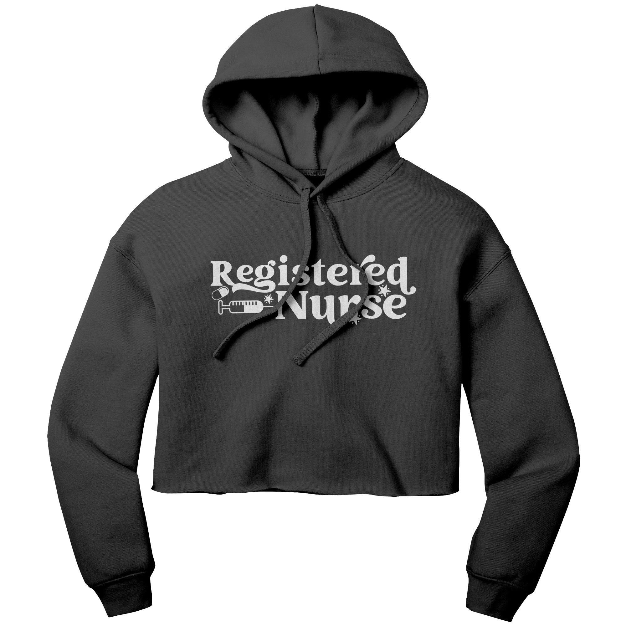 Comfort and Style for Healthcare Heroes: The Ultimate Cropped Hoodie for Registered Nurses