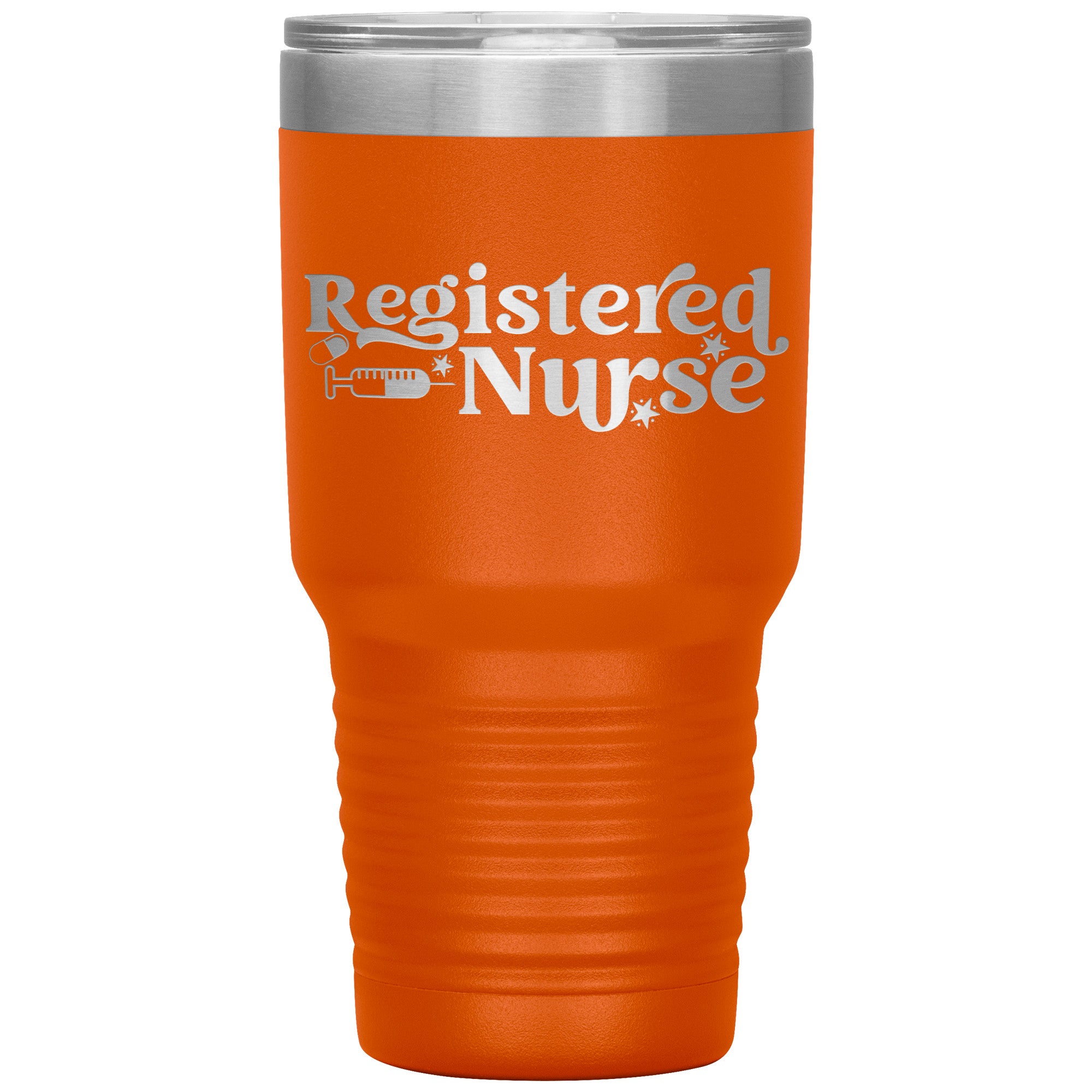 Elevate Your Shift with our 30oz Registered Nurse Insulated Tumbler