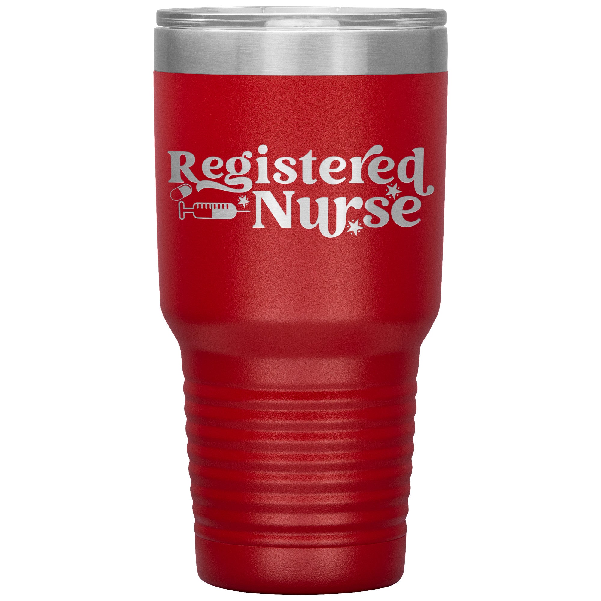 Elevate Your Shift with our 30oz Registered Nurse Insulated Tumbler