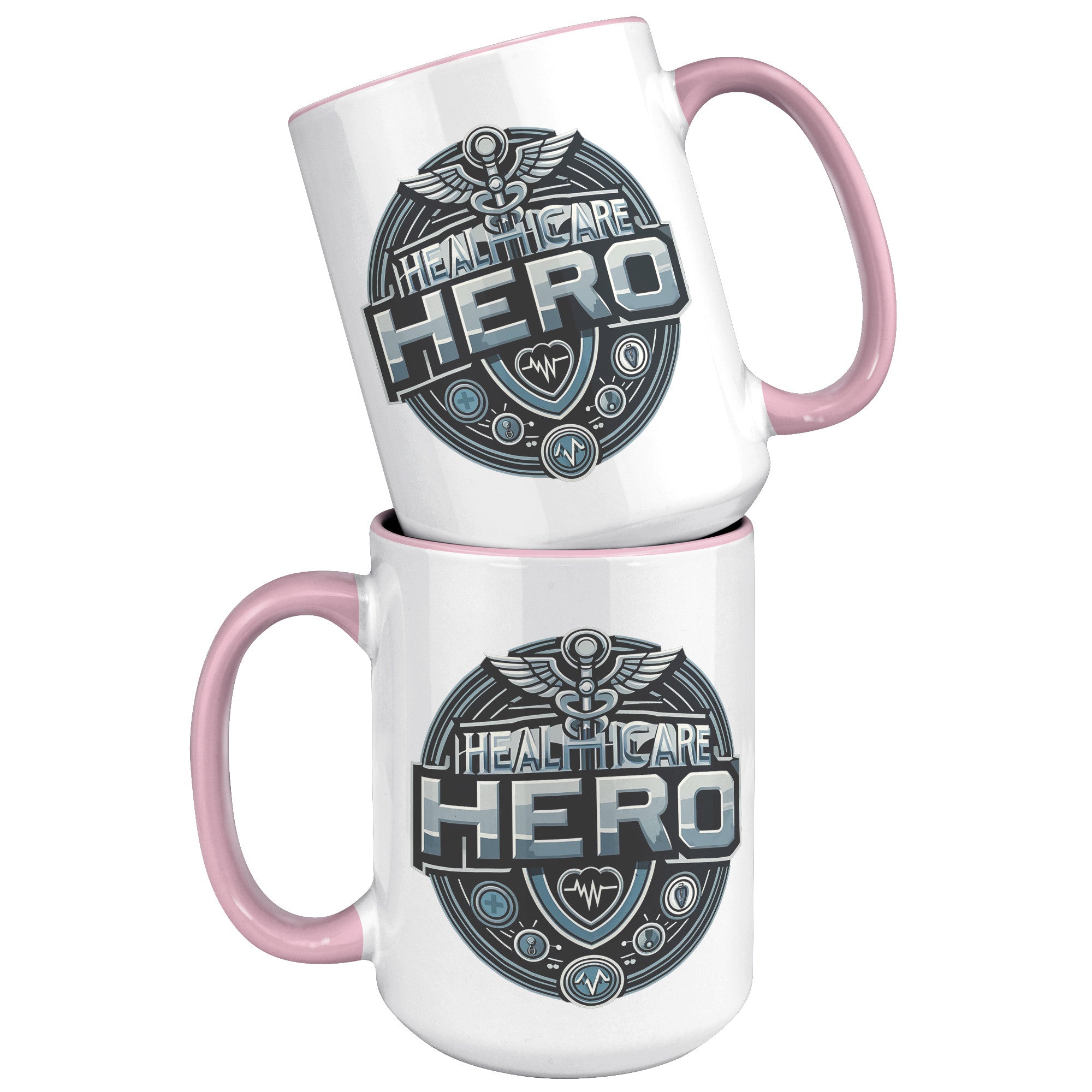 Healthcare Hero 15oz Accent Mug – Premium Quality Mug for Medical Professionals