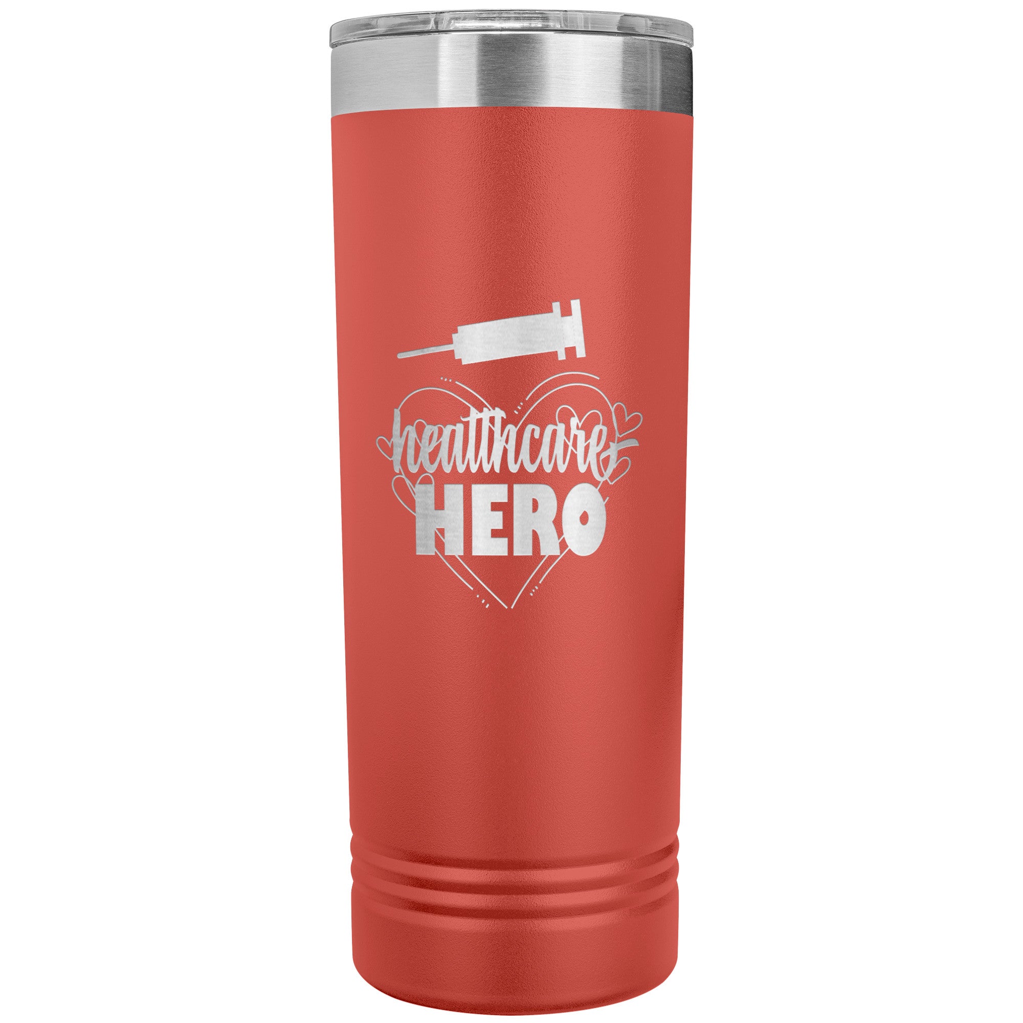 Healthcare Hero 22oz Polar Camel Skinny Tumbler - Sleek, Stylish, and Reliable