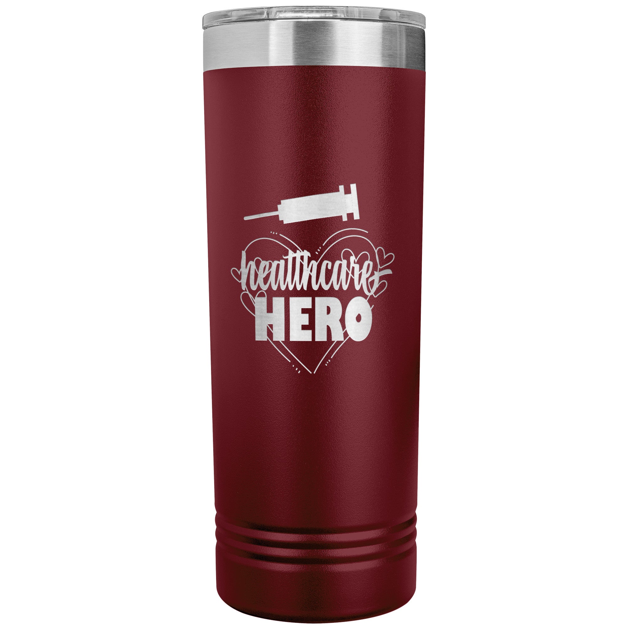 Healthcare Hero 22oz Polar Camel Skinny Tumbler - Sleek, Stylish, and Reliable