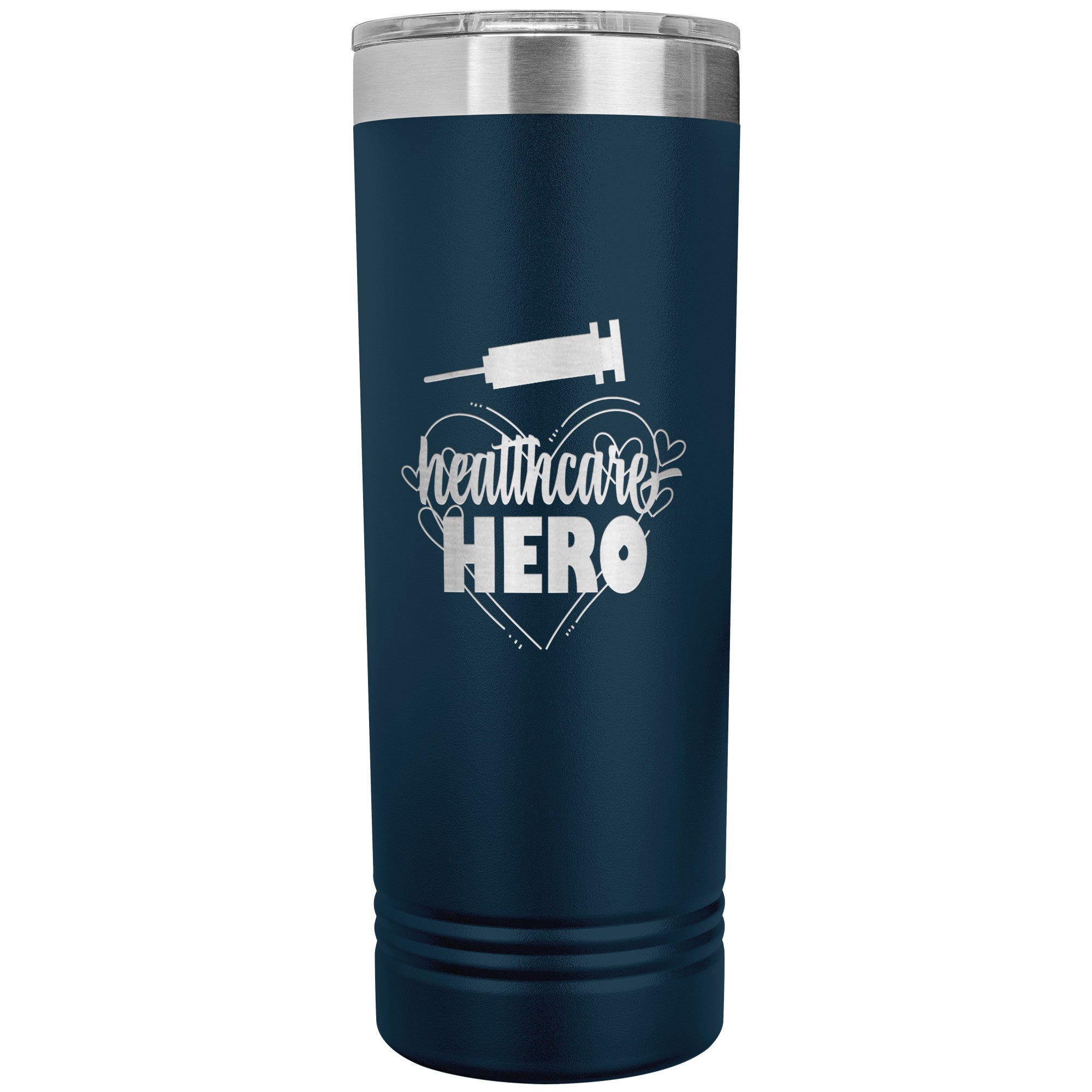 Healthcare Hero 22oz Polar Camel Skinny Tumbler - Sleek, Stylish, and Reliable