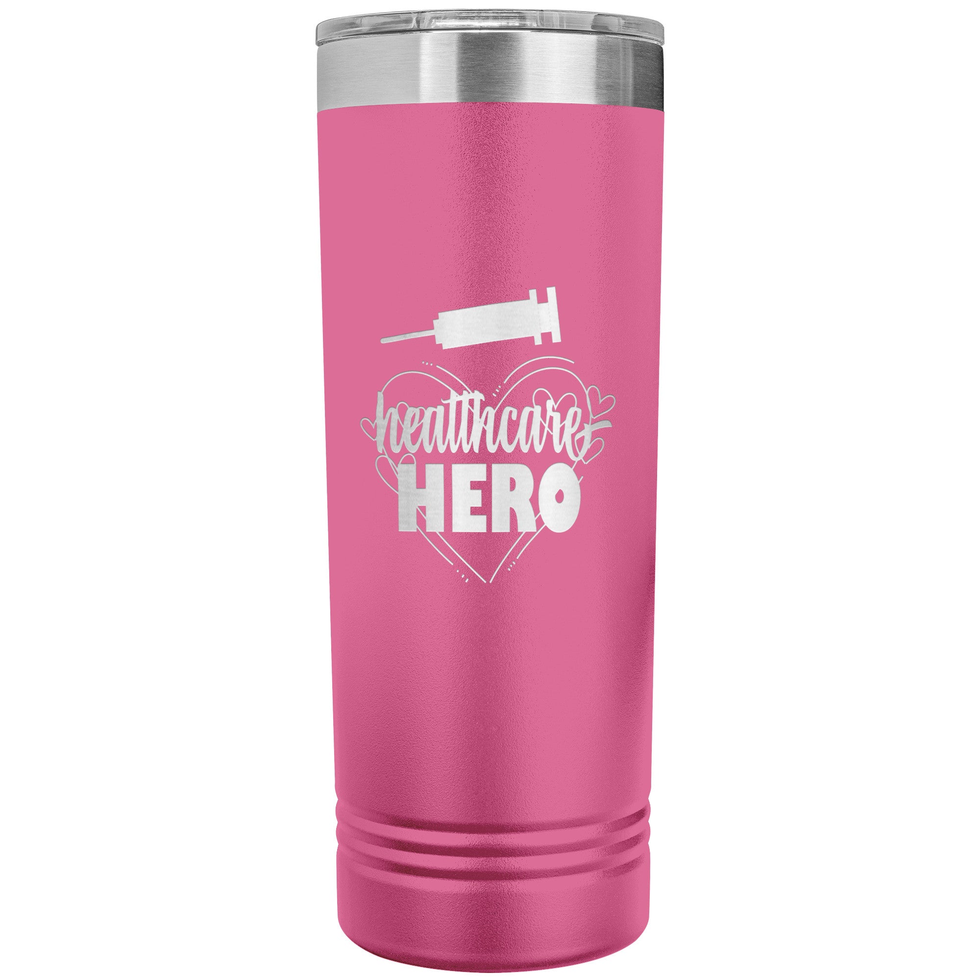 Healthcare Hero 22oz Polar Camel Skinny Tumbler - Sleek, Stylish, and Reliable