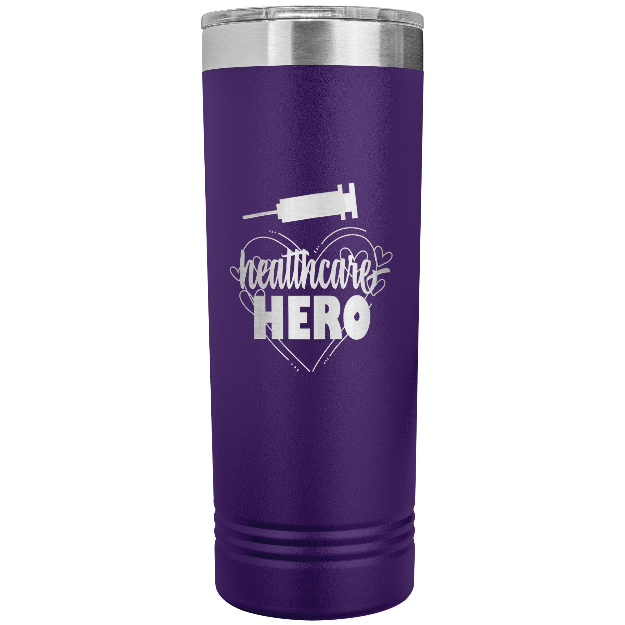Healthcare Hero 22oz Polar Camel Skinny Tumbler - Sleek, Stylish, and Reliable