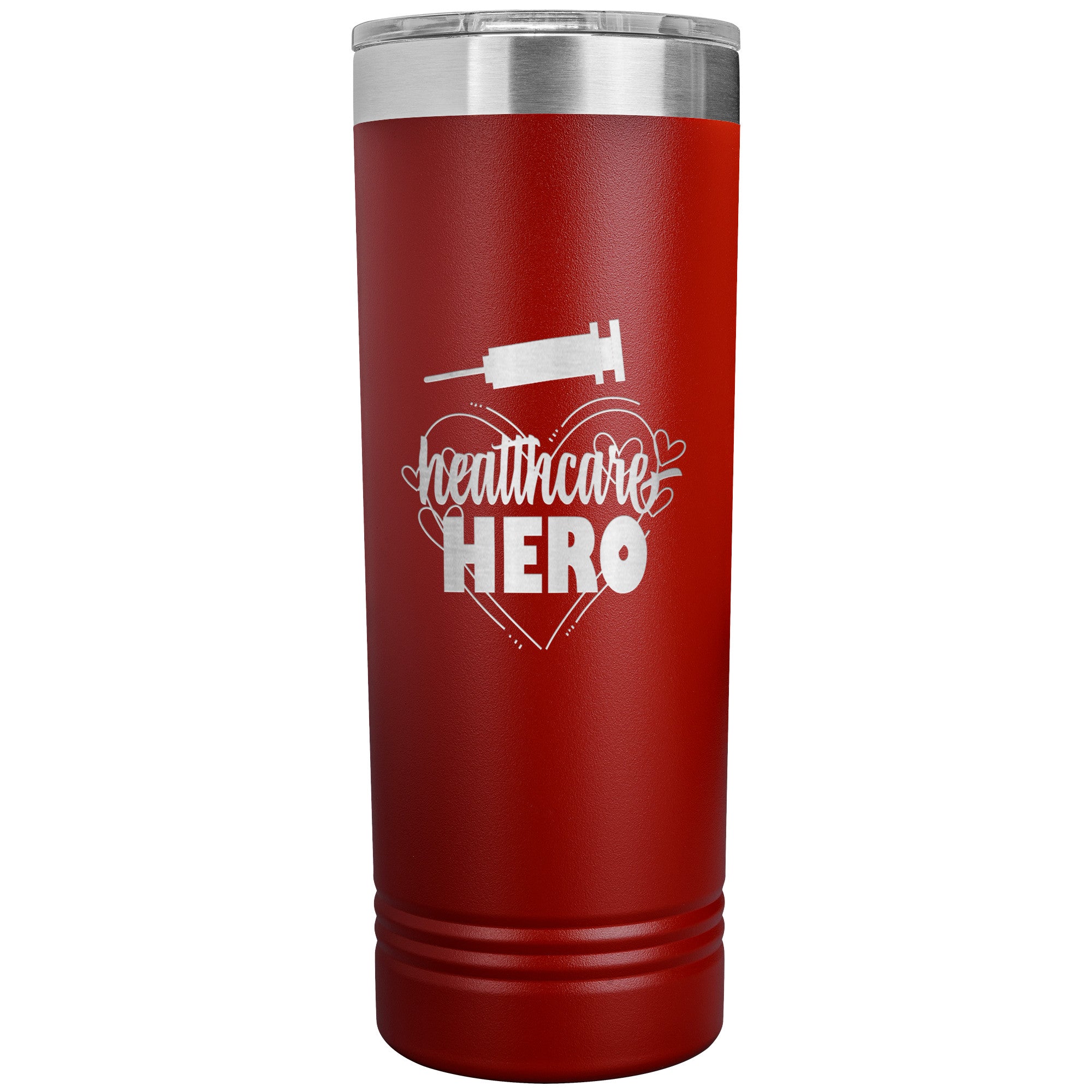 Healthcare Hero 22oz Polar Camel Skinny Tumbler - Sleek, Stylish, and Reliable