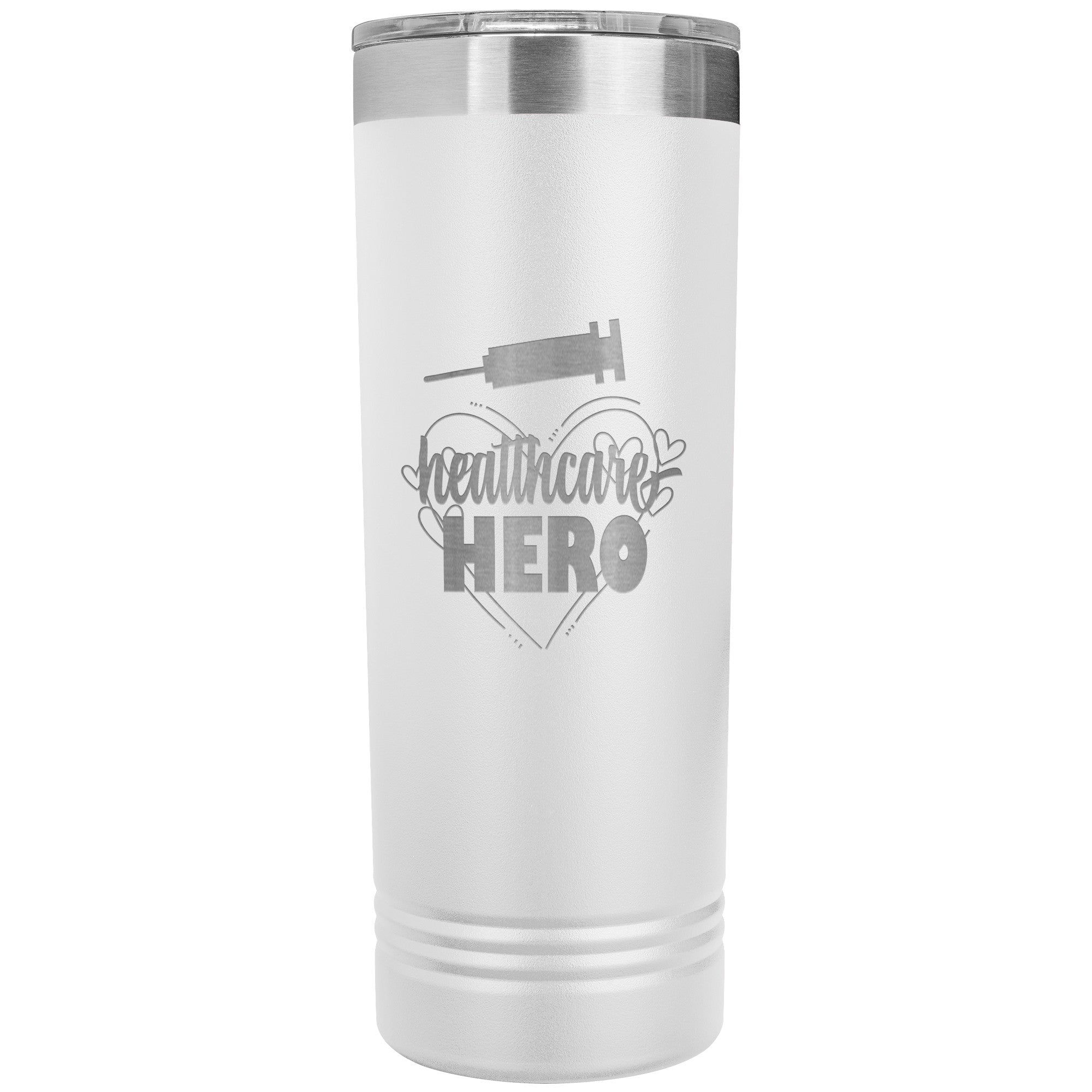 Healthcare Hero 22oz Polar Camel Skinny Tumbler - Sleek, Stylish, and Reliable