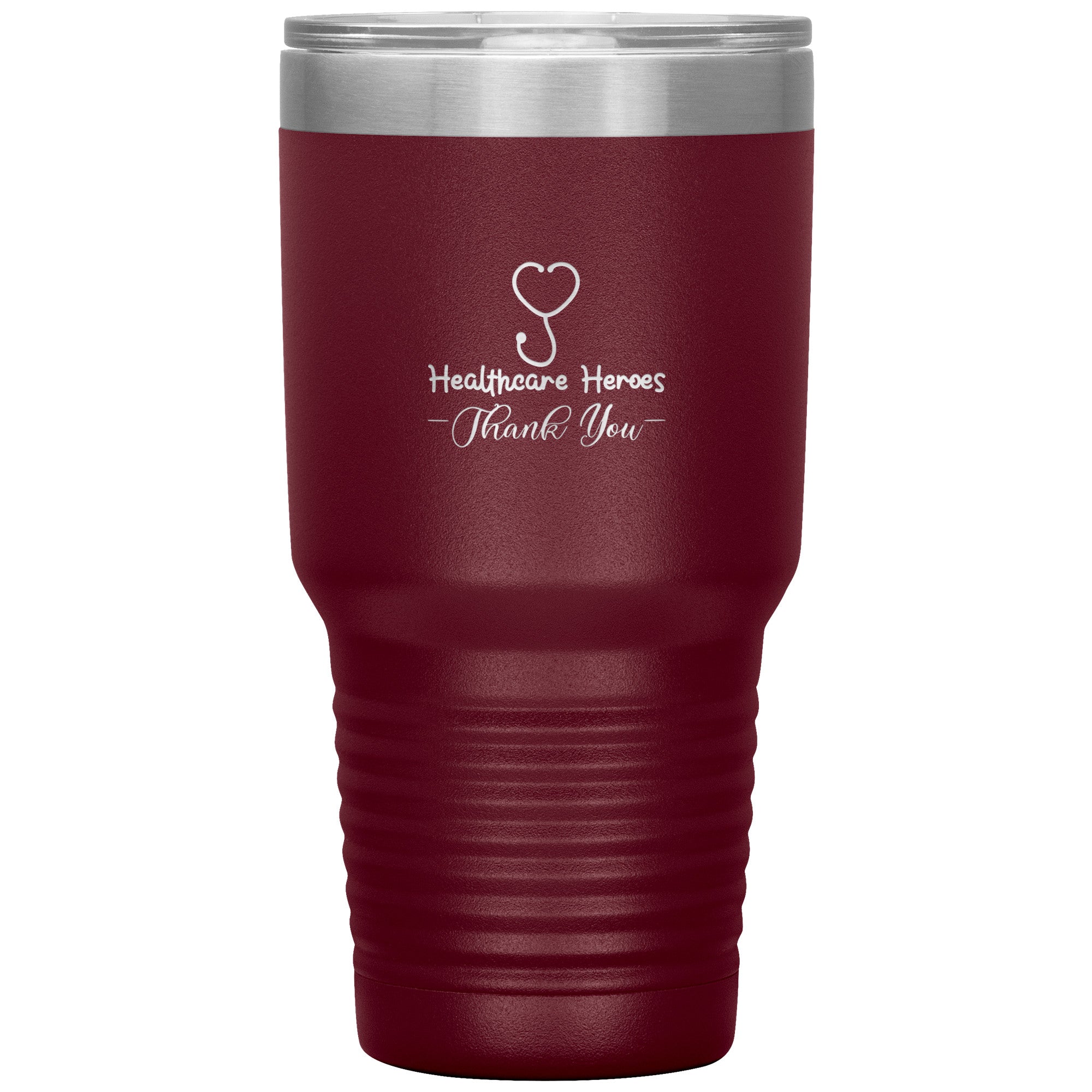 Healthcare Hero Needle Design on 30oz Insulated Tumbler