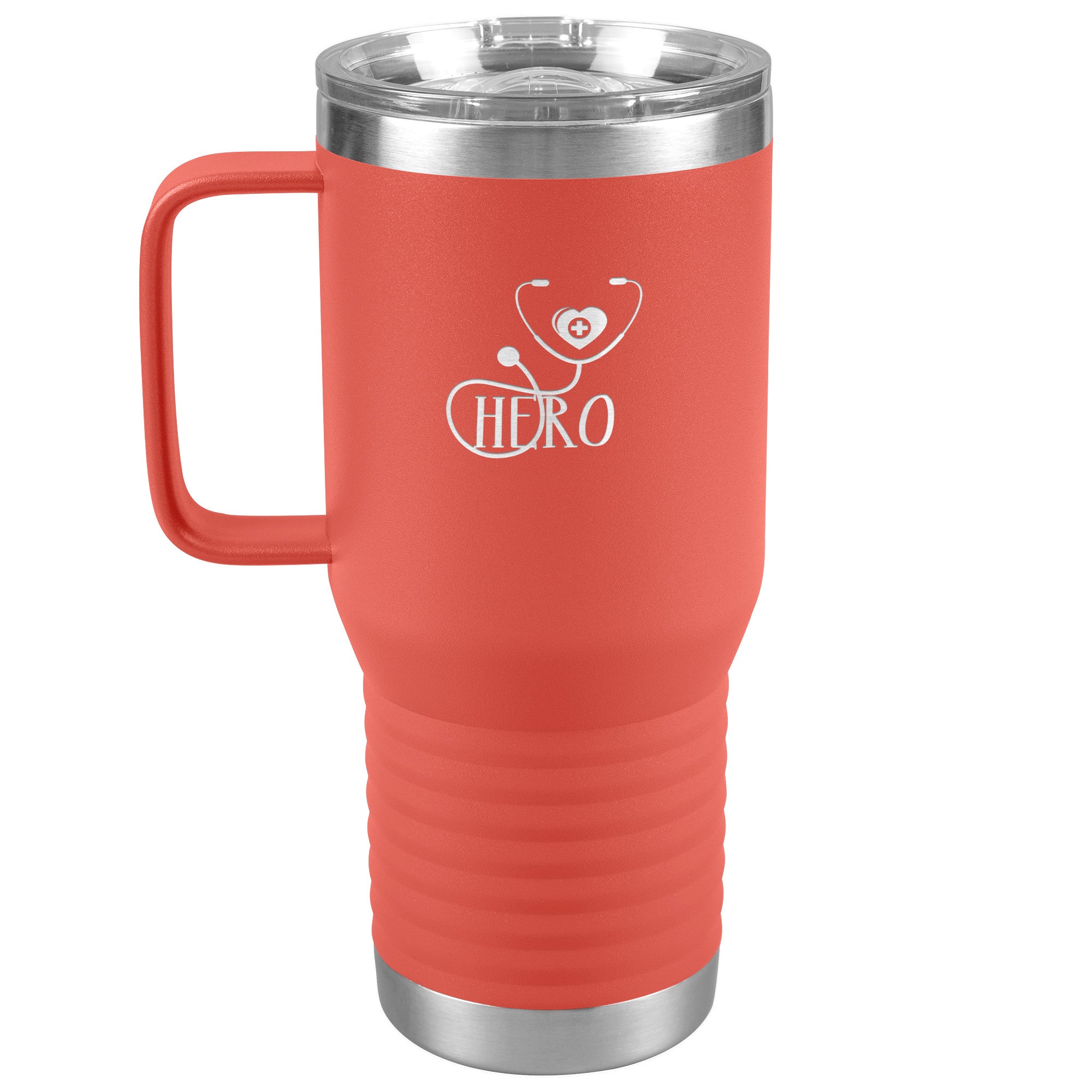 Healthcare Hero Stethoscope Design - 20oz Polar Camel Travel Tumbler