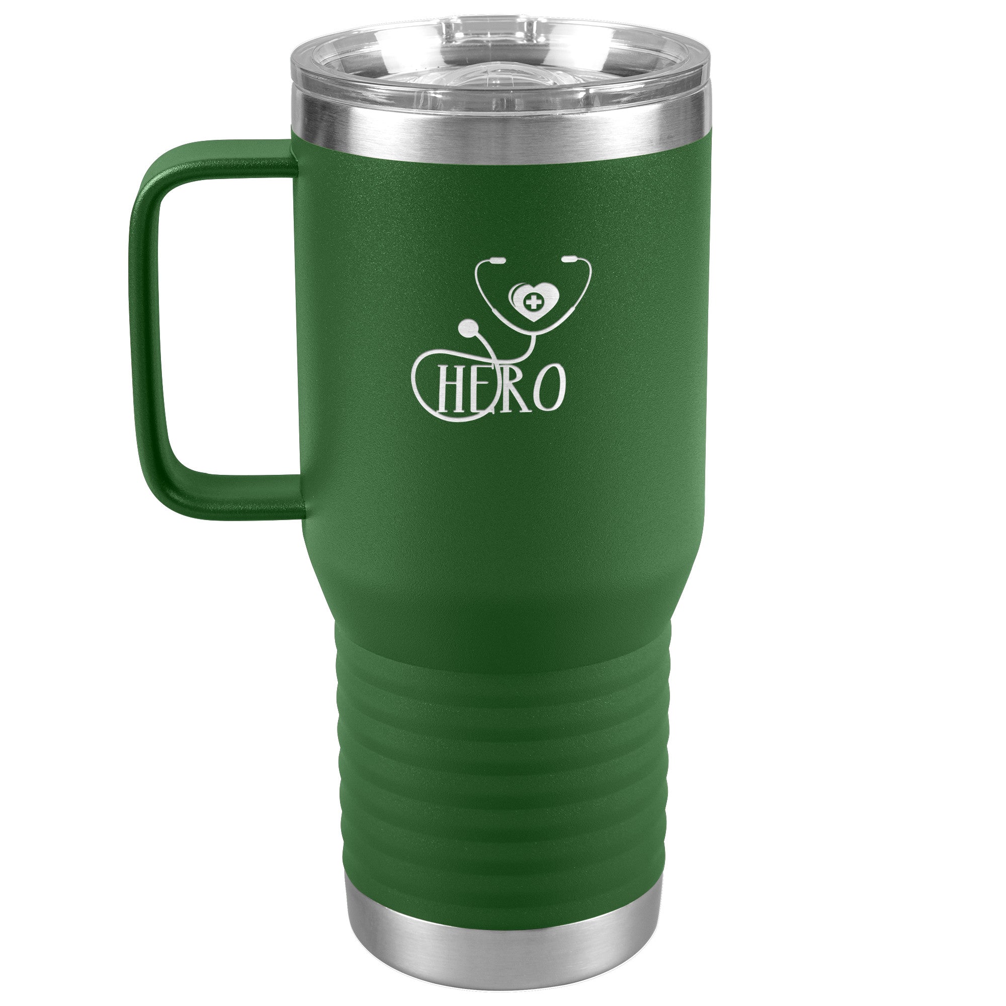 Healthcare Hero Stethoscope Design - 20oz Polar Camel Travel Tumbler