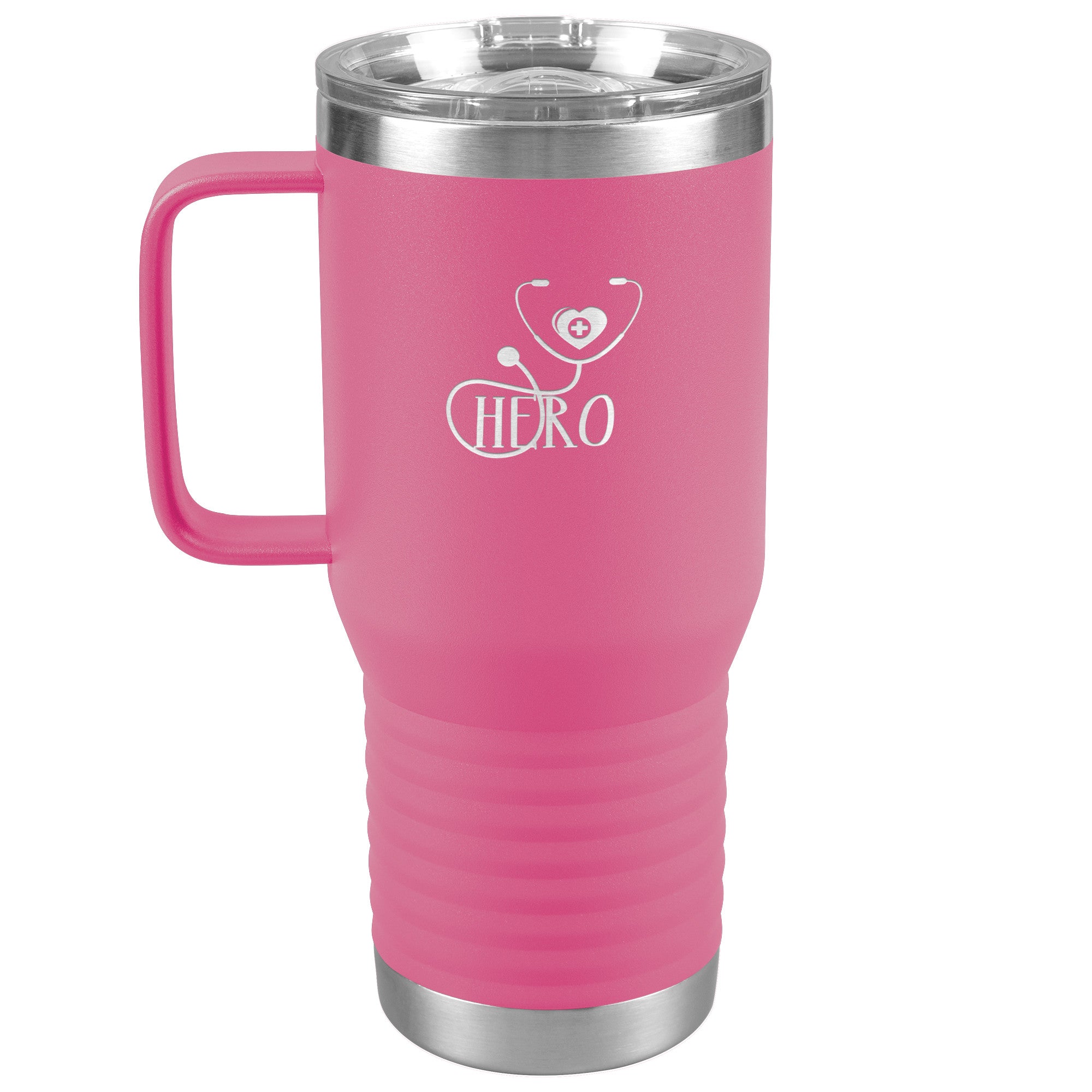 Healthcare Hero Stethoscope Design - 20oz Polar Camel Travel Tumbler