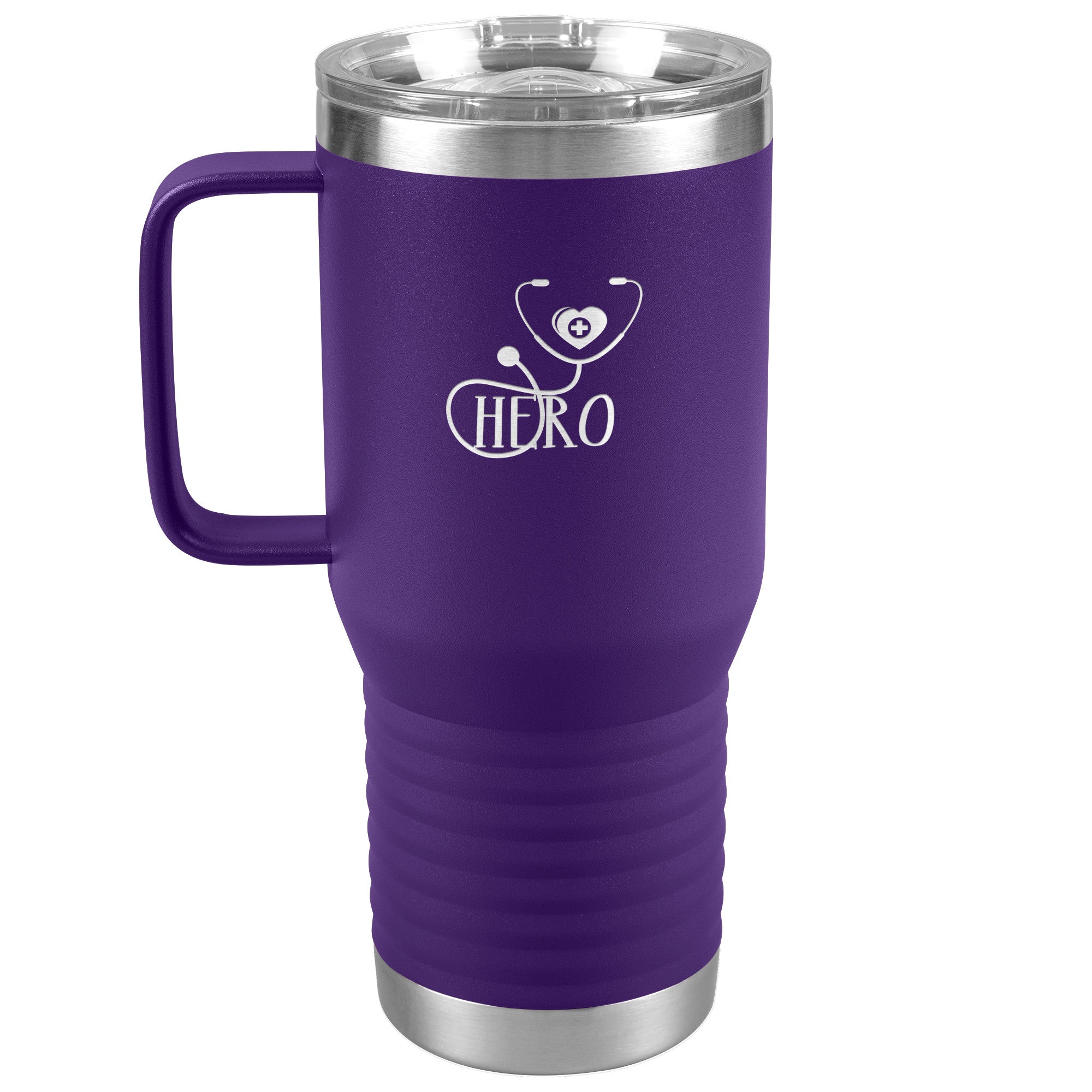 Healthcare Hero Stethoscope Design - 20oz Polar Camel Travel Tumbler