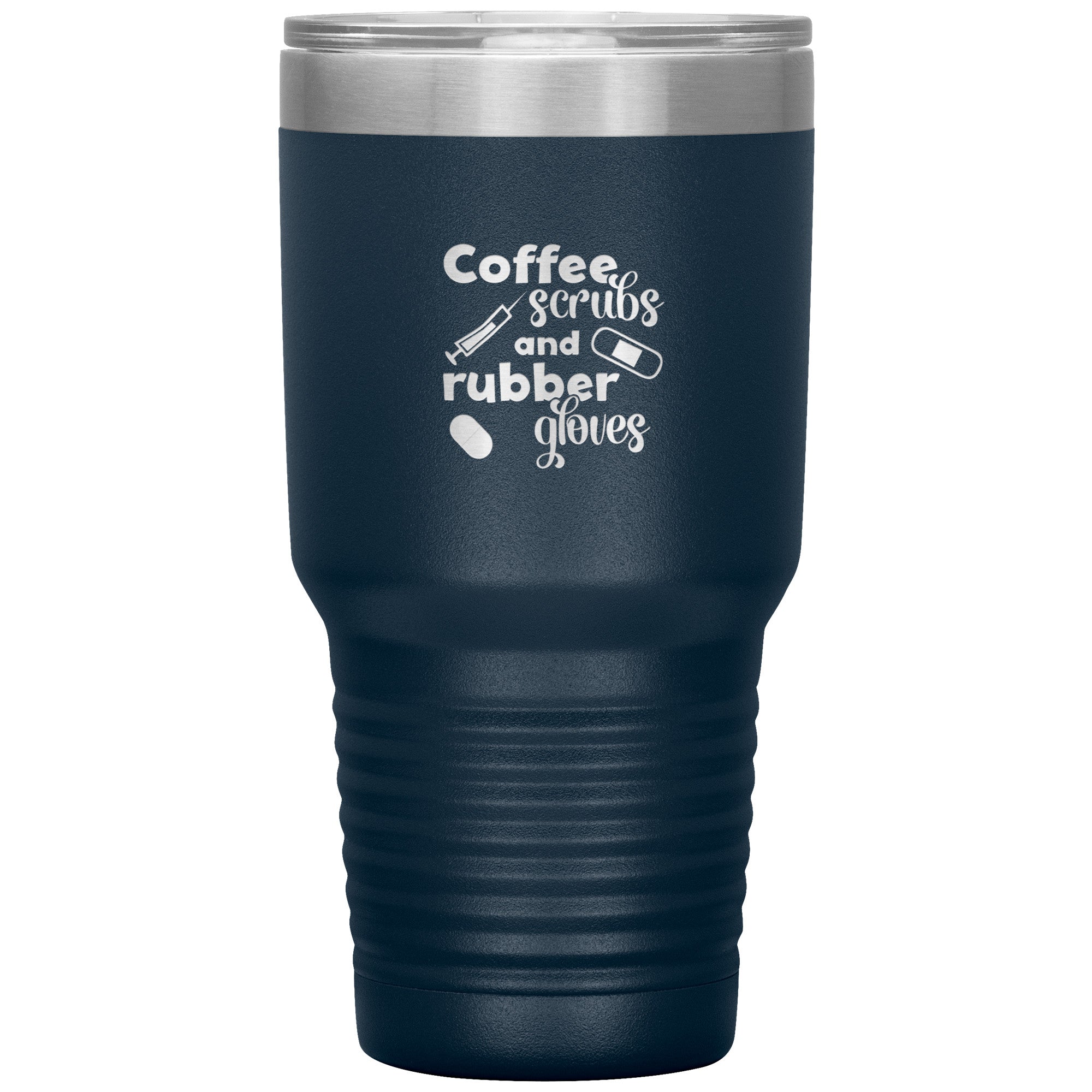 Healthcare Hero with Syringe Design on 30oz Insulated Tumbler